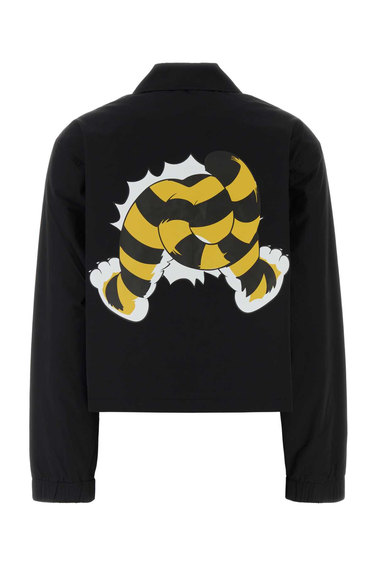 Black cotton blend jacket FG52BL2499NI99 (KENZO / カジュアルジャケット ) | KENZO (ケンゾー)(1)