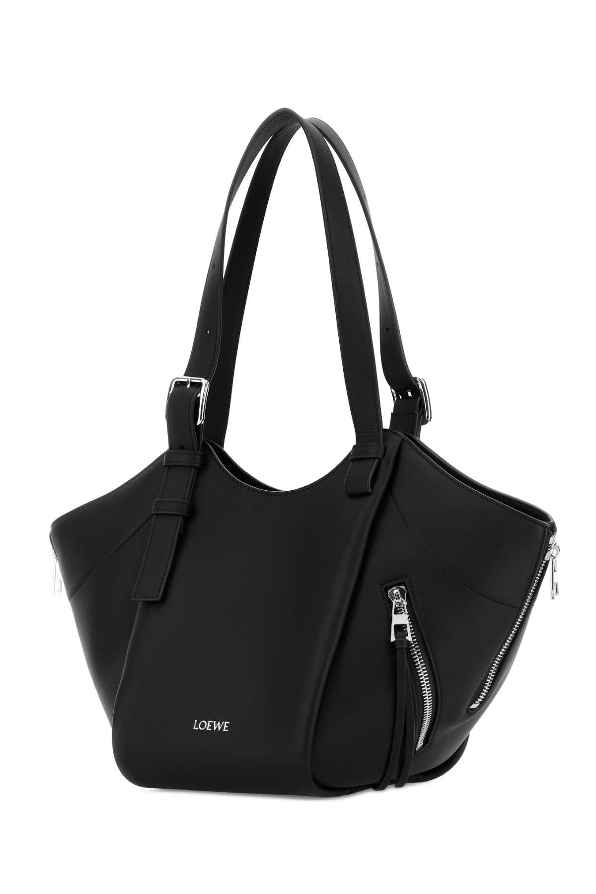 Black leather Hammock Flip handbag A538HHBX07BLACK (LOEWE / ハンドバッグ・ショルダーバッグ ) | LOEWE (ロエベ)(1)