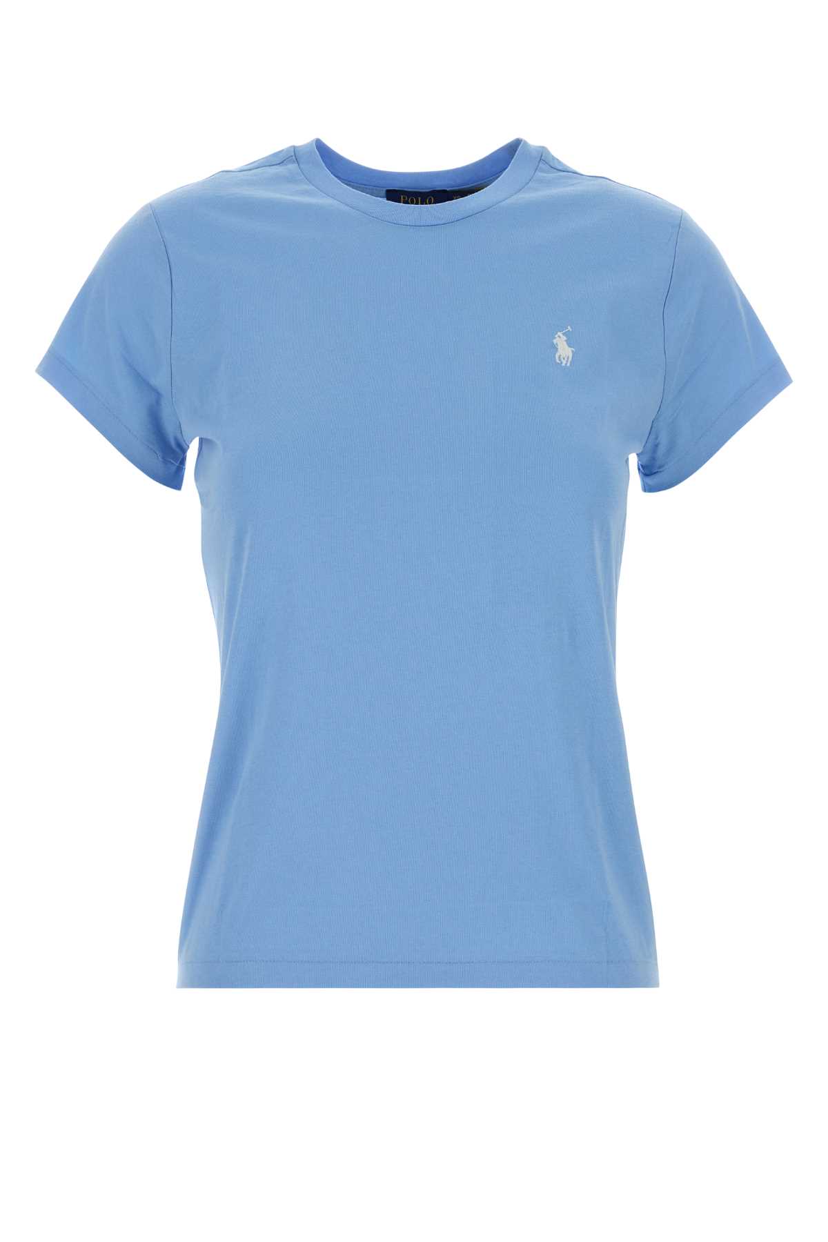 Light blue cotton t-shirt 211B14605005 (Polo Ralph Lauren / Tシャツ・カットソー ) | Polo Ralph Lauren (ポロ ラルフ ローレン)