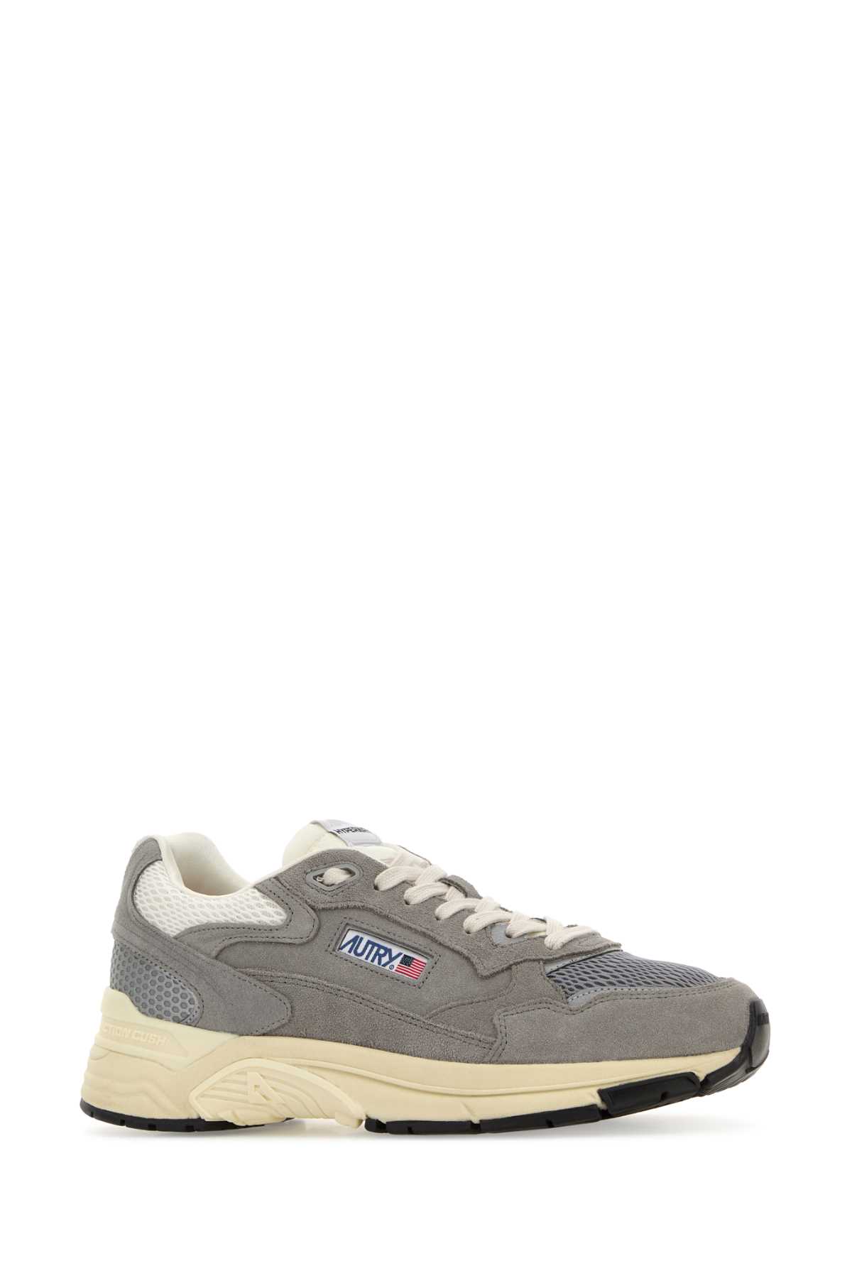 Grey suede Hyperway sneakers HYLMUM15 (AUTRY / スニーカー ) | AUTRY (オートリー)(1)