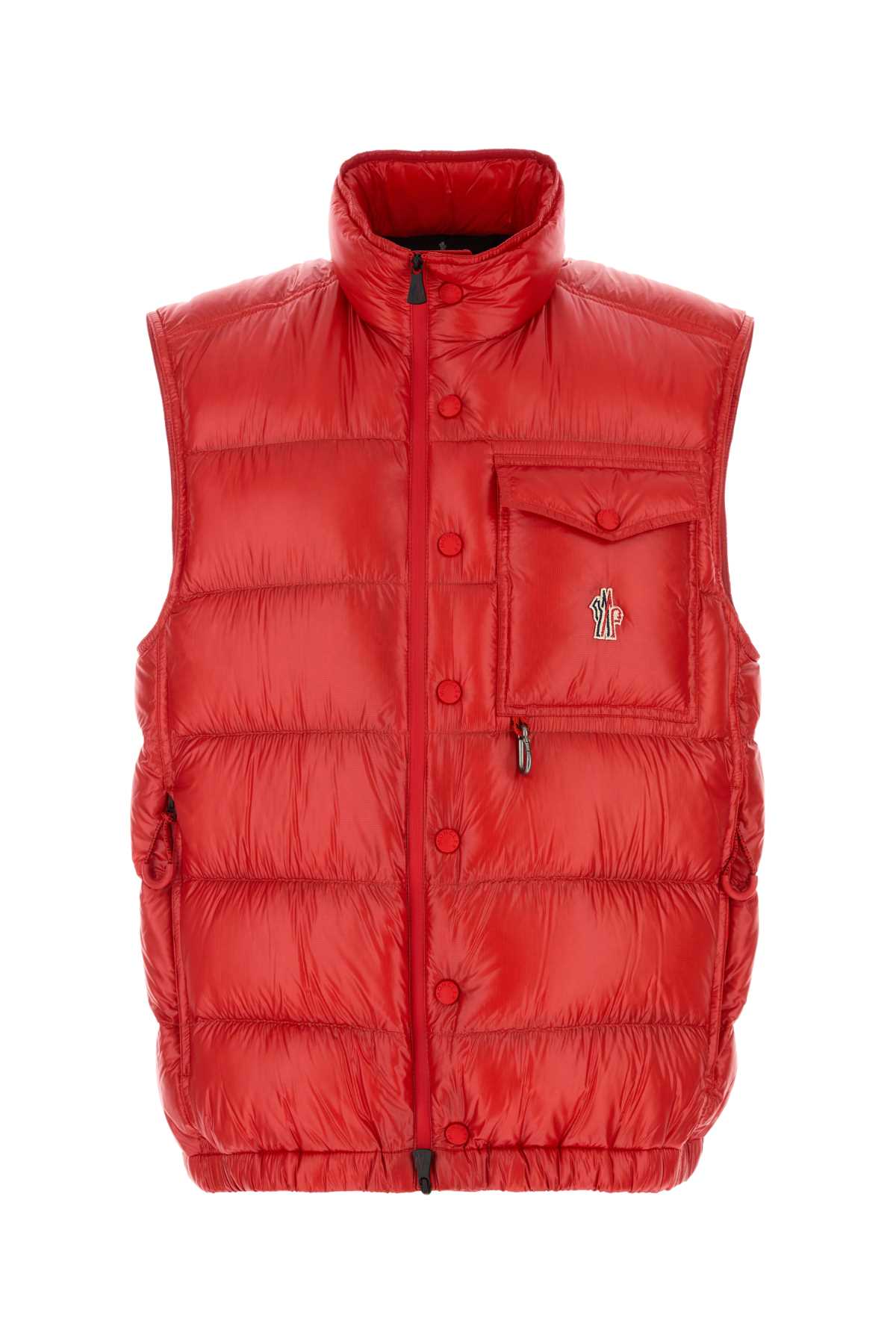 Red nylon sleeveless Uychi down jacket L10971A00008597X6454 (Moncler Grenoble / ベスト ) | Moncler Grenoble (モンクレール グルノーブル)