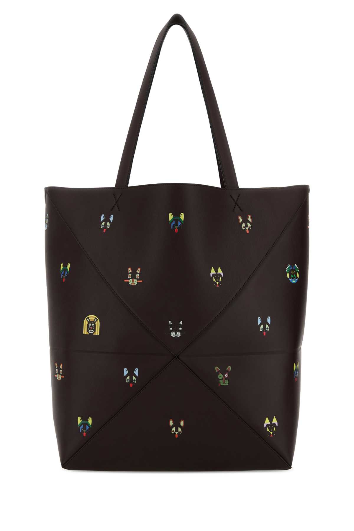 Chocolate leather Puzzle Fold Large shopping bag B779Q18X56BROWN (LOEWE / トートバッグ ) | LOEWE (ロエベ)(2)