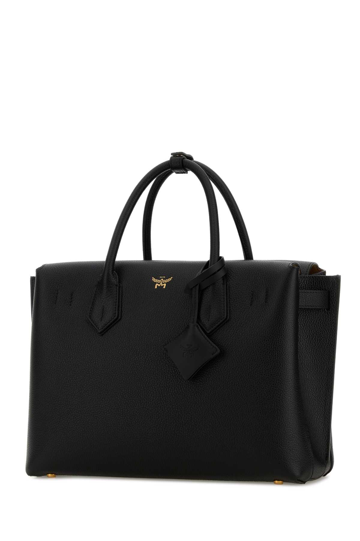 Black leather Milla handbag MWTGSMA01BK (MCM / ハンドバッグ・ショルダーバッグ ) | MCM (エムシーエム)(1)