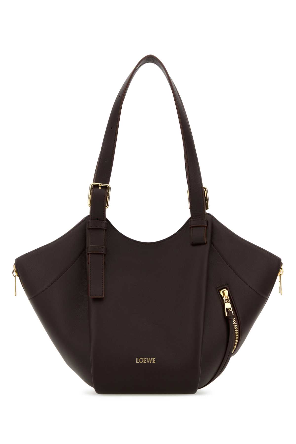 Chocolate leather Hammock Flip handbag A538HHBX07DARKCHESTNUT (LOEWE / ハンドバッグ・ショルダーバッグ ) | LOEWE (ロエベ)