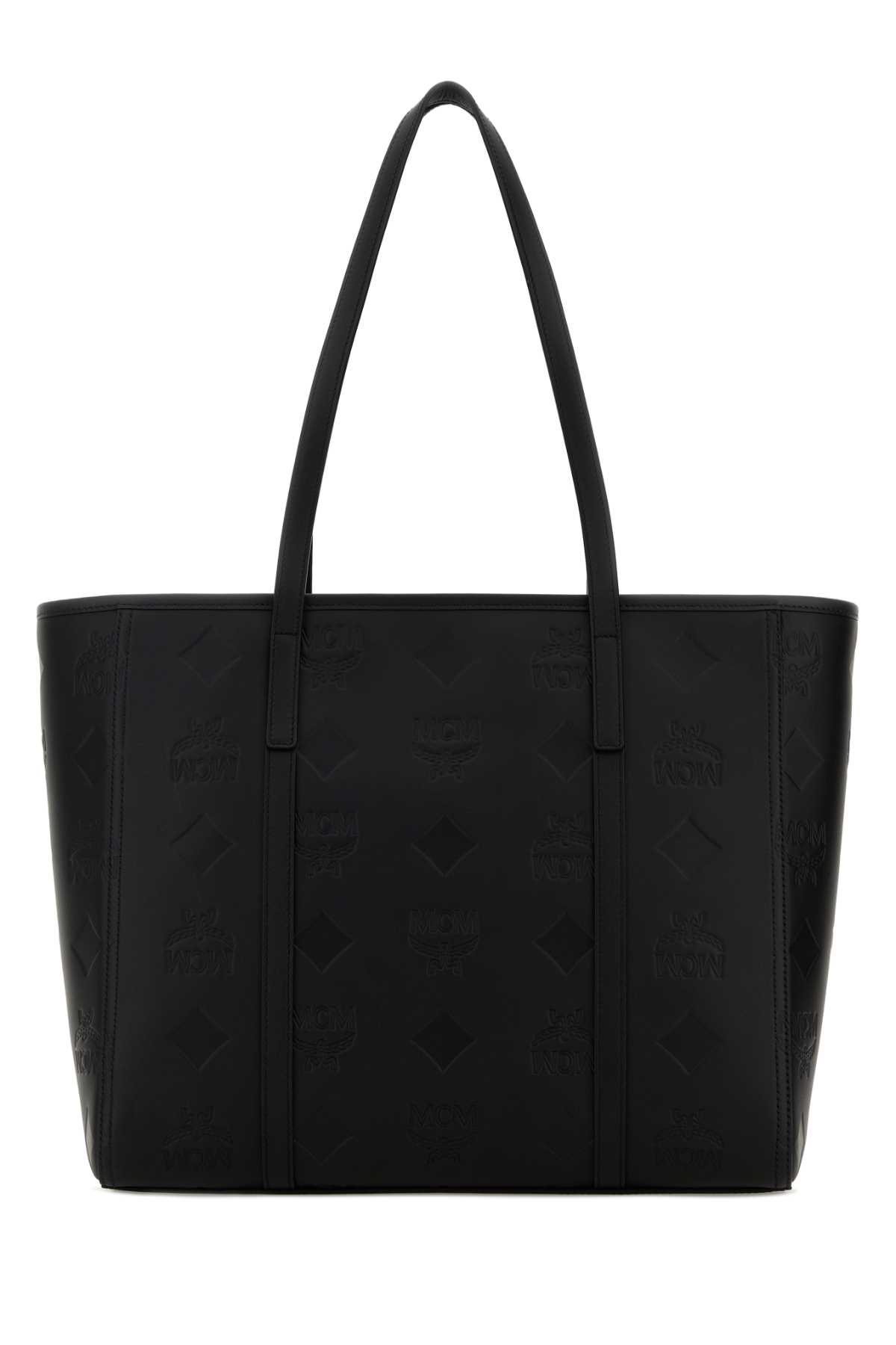 Black synthetic leather Toni shopping bag MWPGSMT05BK (MCM / ハンドバッグ・ショルダーバッグ ) | MCM (エムシーエム)(2)