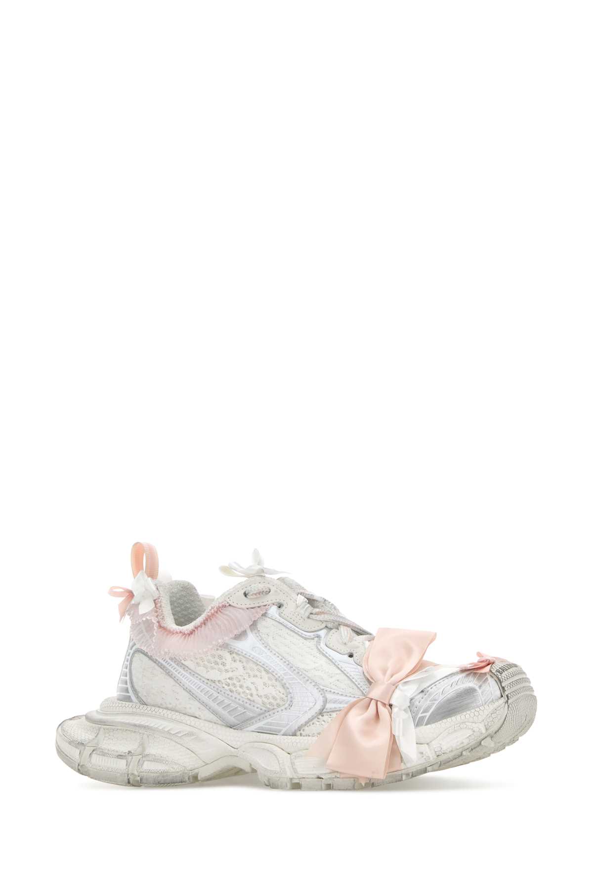 White fabric and rubber 3XL Lace sneakers 832994WXLMC9050 (Balenciaga / スニーカー ) | Balenciaga (バレンシアガ)(1)