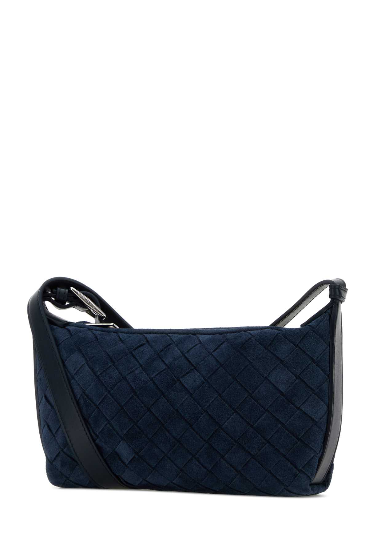 Navy blue suede Traveler crossbody bag 844018V1QE54035 (Bottega Veneta / ハンドバッグ・ショルダーバッグ ) | Bottega Veneta (ボッテガ・ヴェネタ)(1)