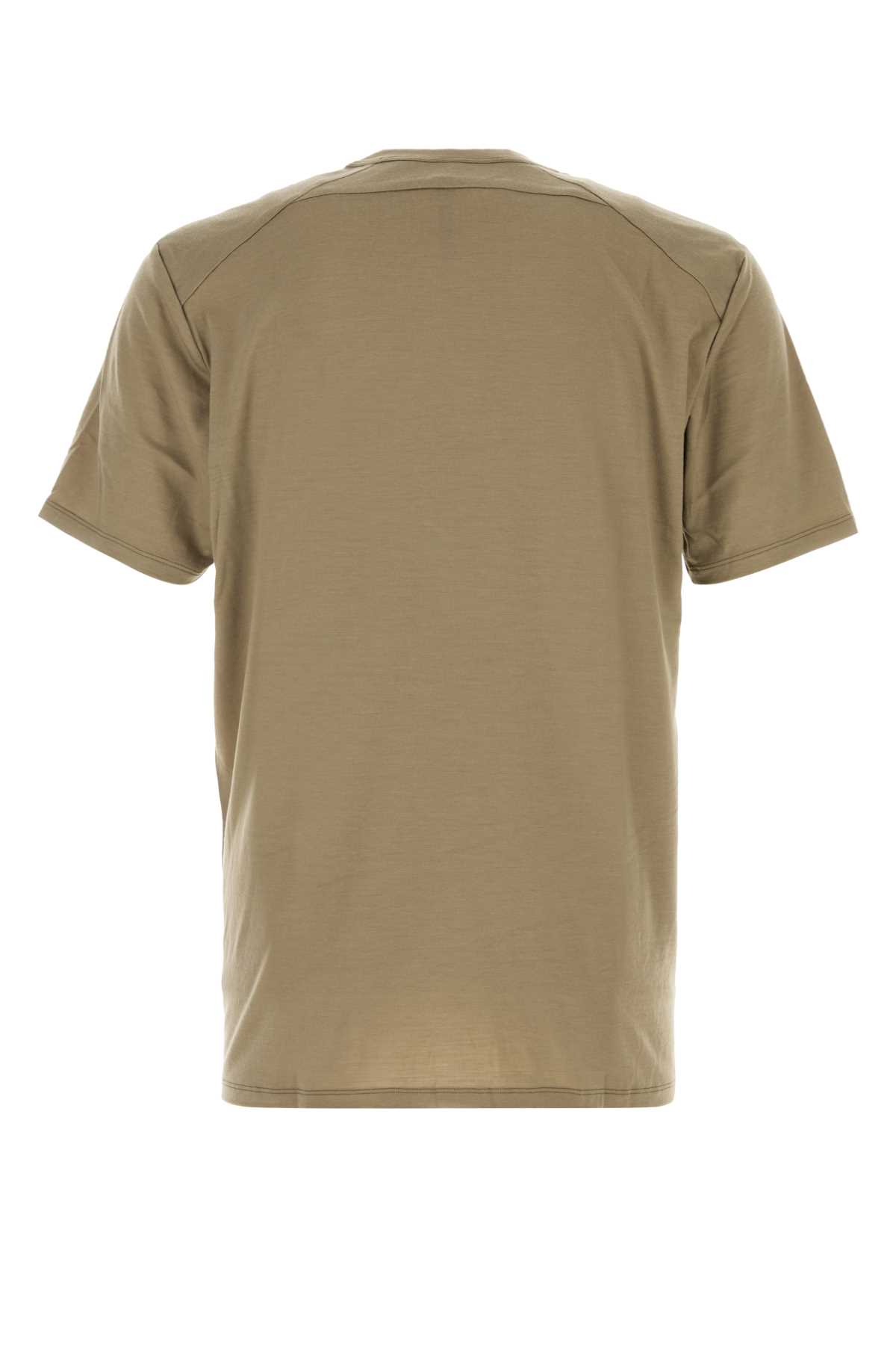 Khaki wool blend Frame t-shirt X000006361LTGNOSIS (ARC'TERYX / Tシャツ・カットソー ) | ARC'TERYX (アークテリクス)(1)