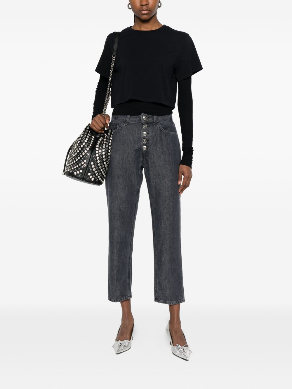 Dondup Jeans Grey DP268BDFE330DLZ7DD999 (DONDUP / ジーンズ ) | DONDUP (ドンダップ)(2)