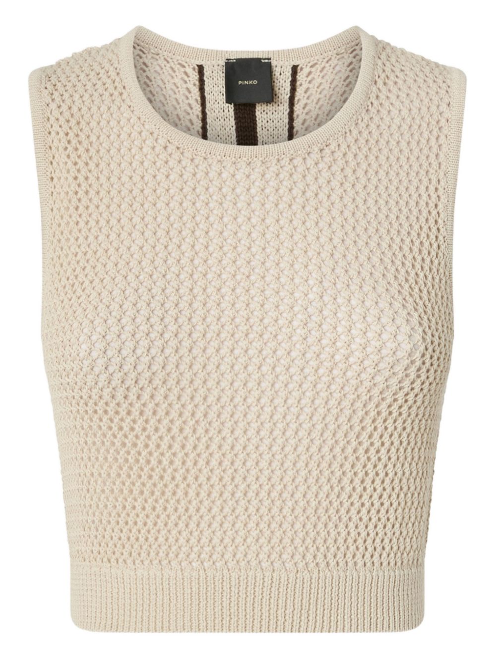 Pinko Top Grey 106837A3B4MORUSC44 (PINKO / タンクトップ・キャミソール ) | PINKO (ピンコ)