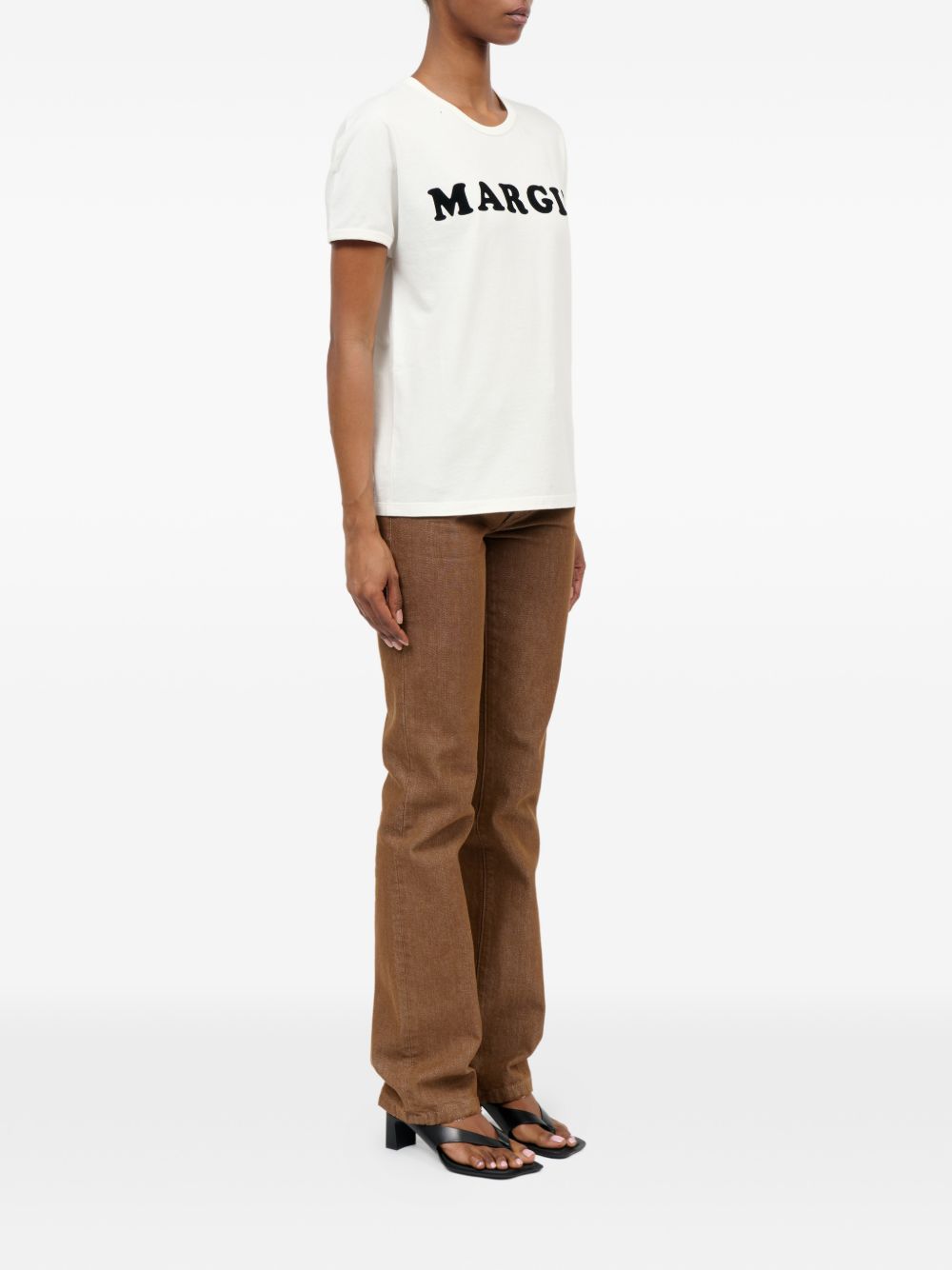 MM6 Maison Margiela T-shirts and Polos White S62GD0212M20108101 (MM6 Maison Margiela / Tシャツ・カットソー ) | MM6 Maison Margiela (エムエムシックス)(2)