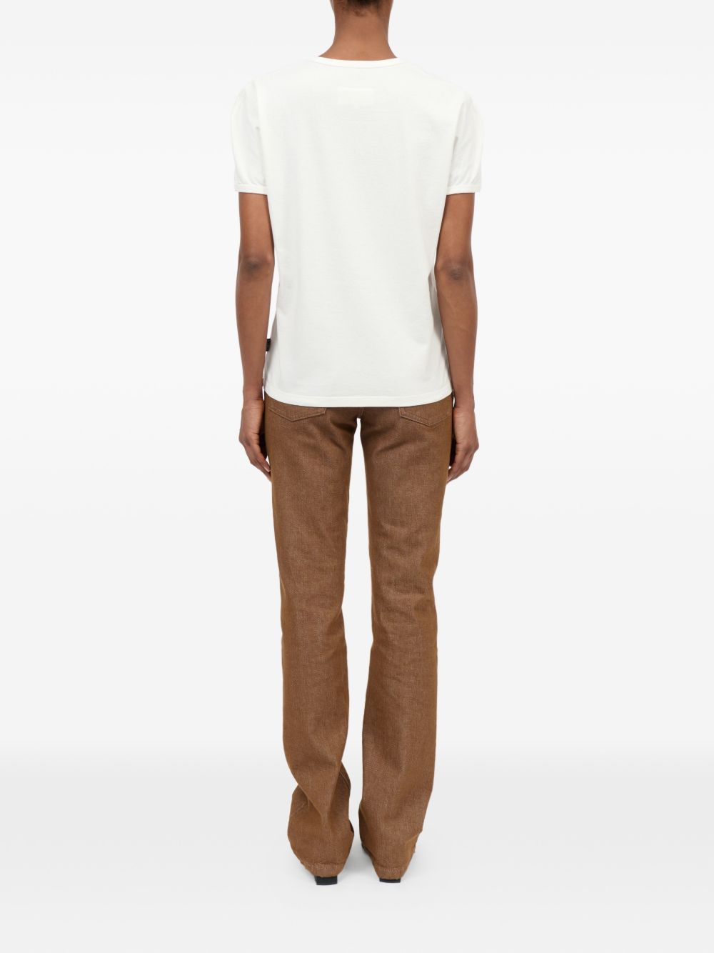 MM6 Maison Margiela T-shirts and Polos White S62GD0212M20108101 (MM6 Maison Margiela / Tシャツ・カットソー ) | MM6 Maison Margiela (エムエムシックス)(4)