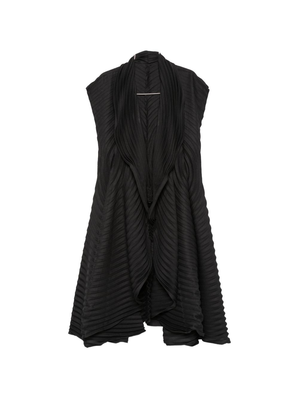 Issey Miyake Sweaters Black IM66FE66915 (ISSEY MIYAKE / ベスト ) | ISSEY MIYAKE (イッセイ ミヤケ)