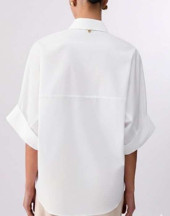 LIU JO BLACK Shirts White CA6255T039A11111 (LIU•JO / シャツ・ブラウス ) | LIU•JO (リュー・ジョー)(1)