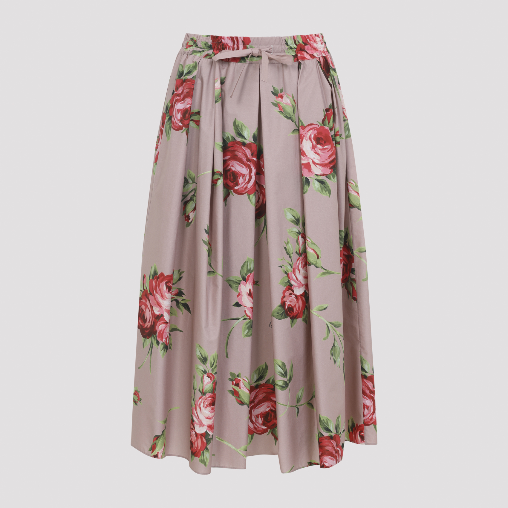 Midi skirt with rose bouquet print F4DC7THS5UTHF5ZN (Dolce & Gabbana / スカート ) | Dolce & Gabbana (ドルチェガッバーナ)(4)