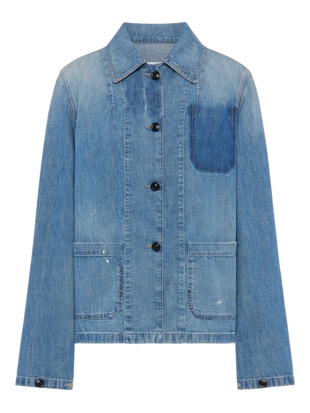 LIVED-IN FINISH DENIM WORKWEAR SHIRT S51DT0032M30021963 (Maison Margiela / カジュアルジャケット ) | Maison Margiela (メゾン マルジェラ)