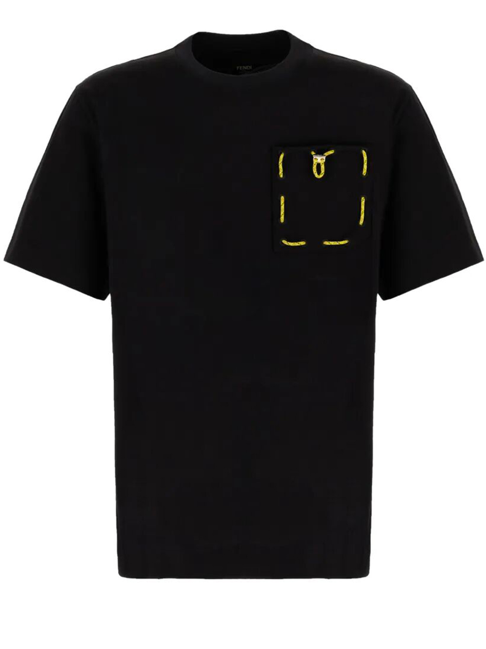 DRAWSTRING POCKET MOTIF T-SHIRT FY0936AYXYF0QA1 (FENDI / Tシャツ・カットソー ) | FENDI (フェンディ)