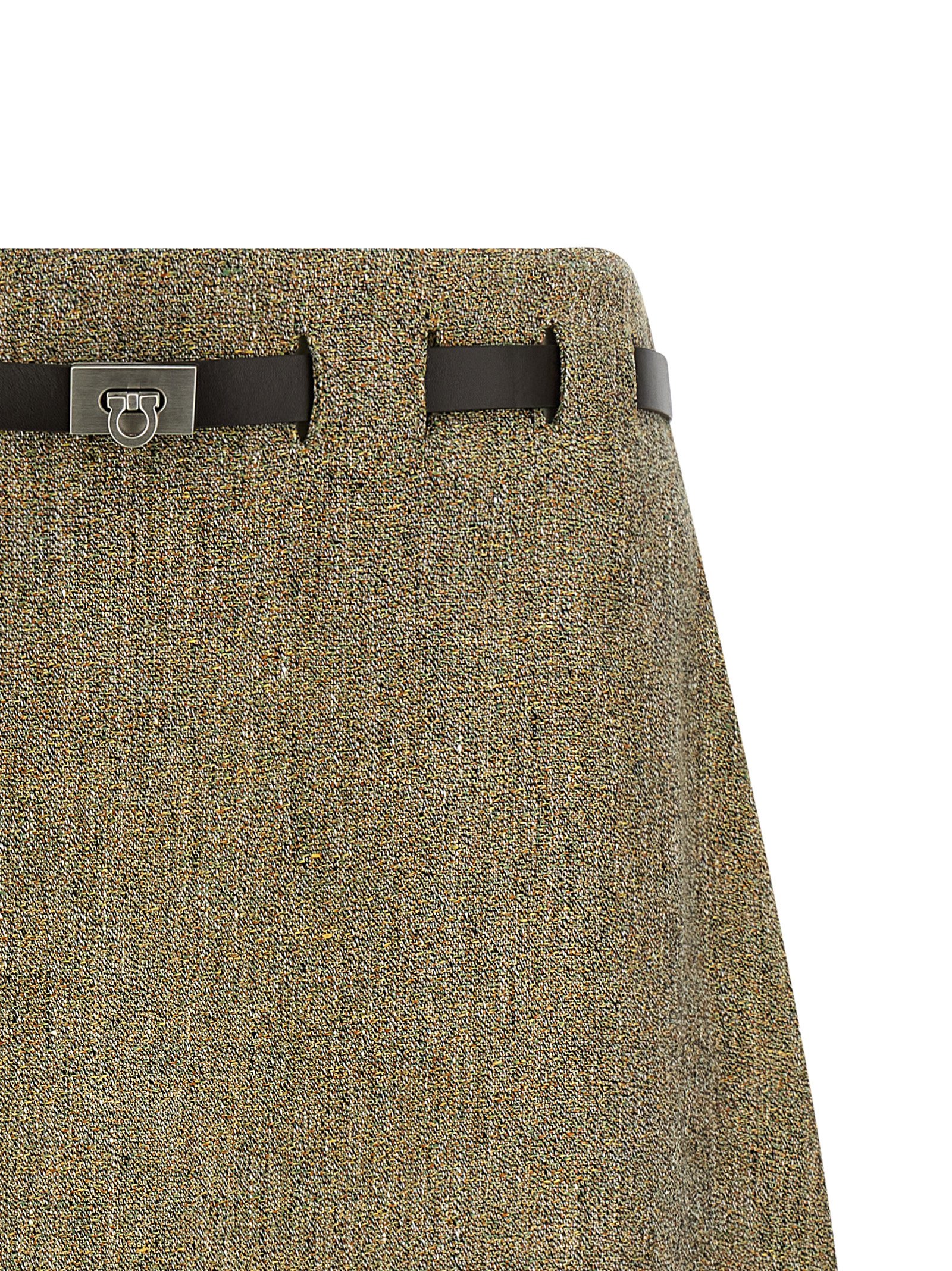 'Gancini' belt skirt 790509MULTICOLOR (FERRAGAMO / スカート ) | FERRAGAMO (フェラガモ)(2)