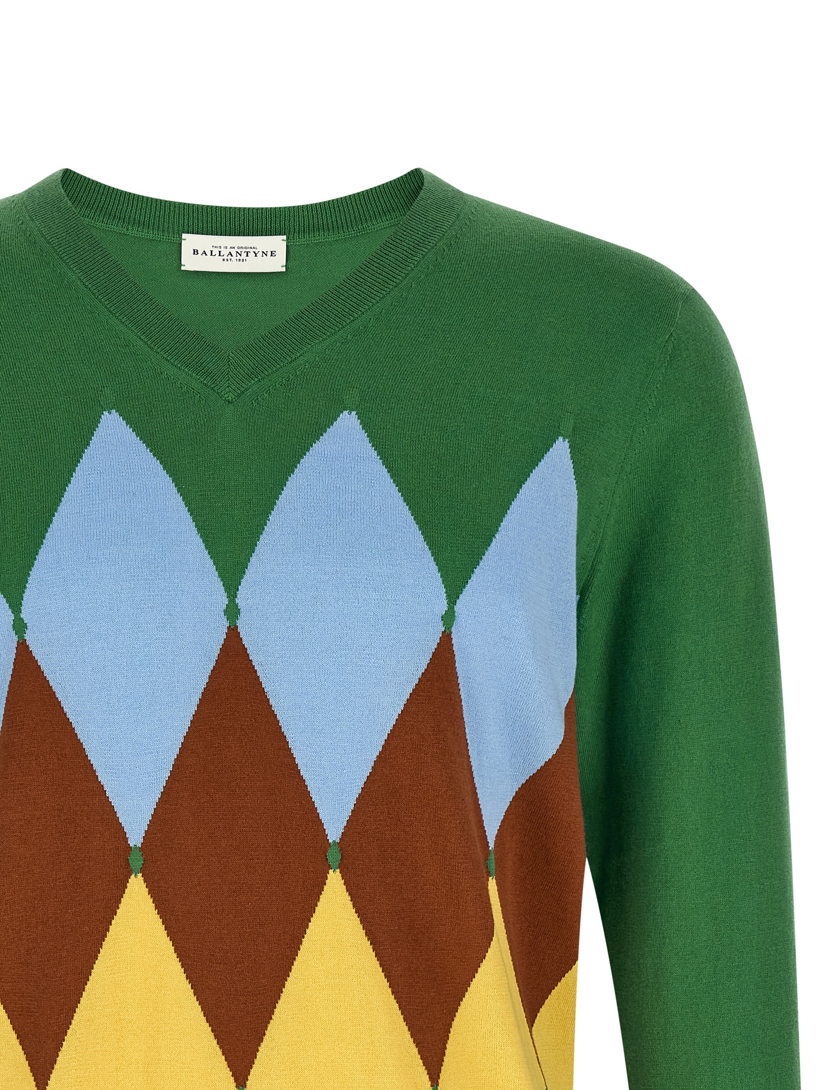 Argyle sweater B2P00114CA892517 (BALLANTYNE / ニット・セーター・カーディガン ) | BALLANTYNE (バランタイン)(2)