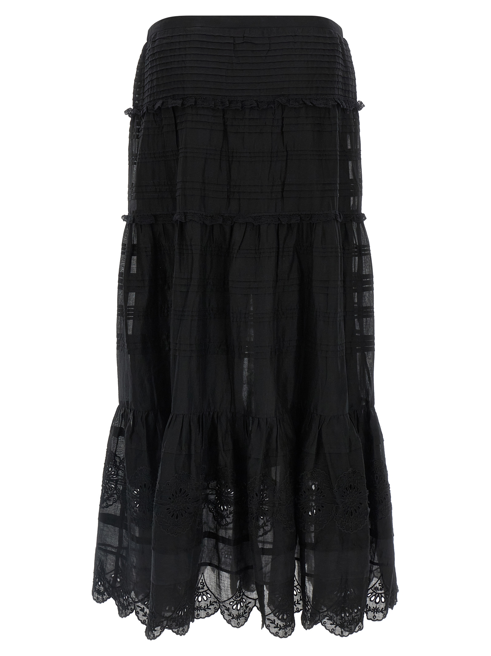'Paoline' long skirt JU0446FAD1J05E01BK (Isabel Marant Étoile / スカート ) | Isabel Marant Étoile (イザベル マラン エトワール)(1)