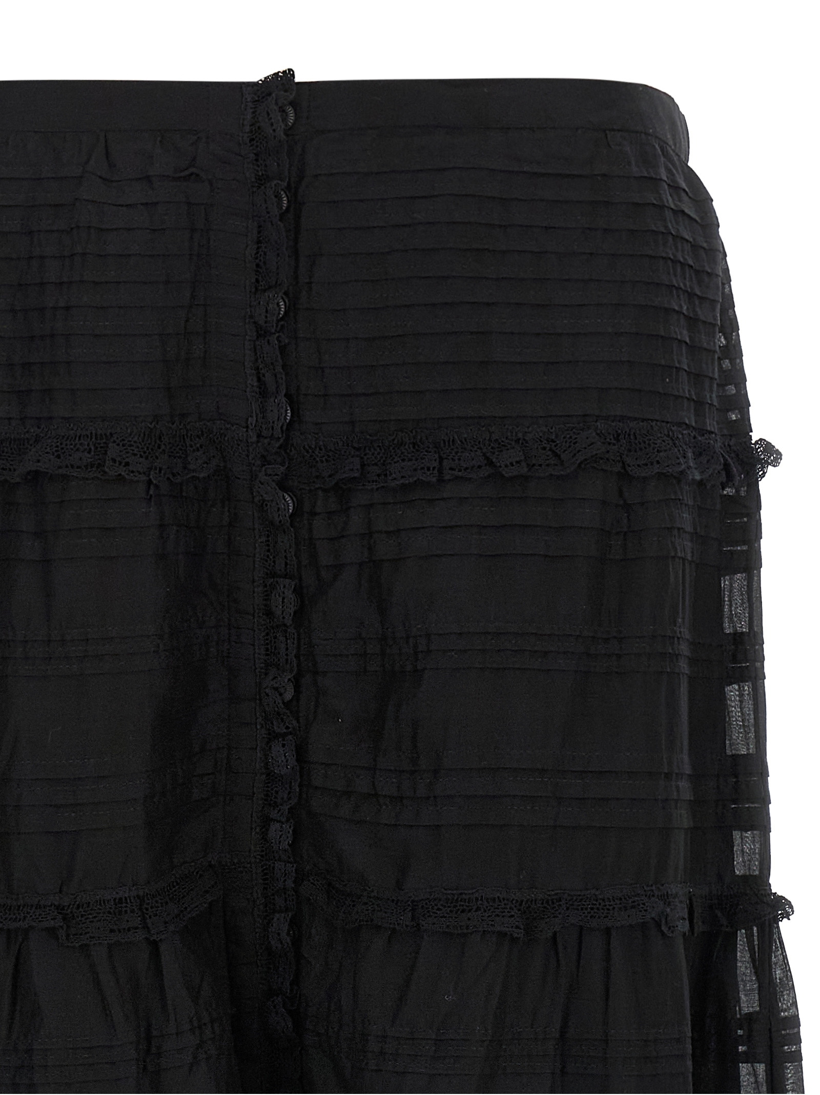 'Paoline' long skirt JU0446FAD1J05E01BK (Isabel Marant Étoile / スカート ) | Isabel Marant Étoile (イザベル マラン エトワール)(2)