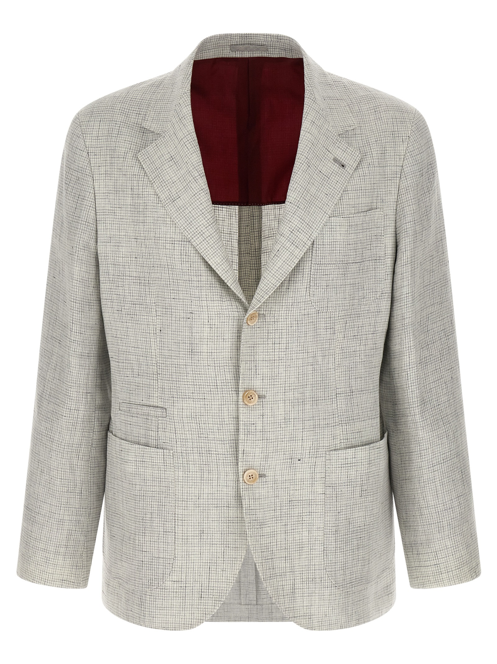 Linen operated blazer MZ4187BNDC2839 (Brunello Cucinelli / ブレザー・ジャケット ) | Brunello Cucinelli (ブルネロ・クチネリ)