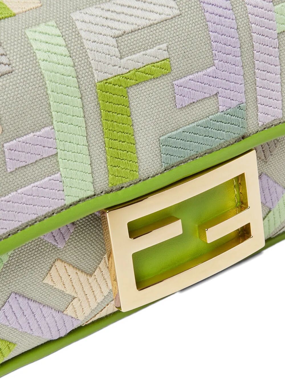 CANVAS BAG WITH MULTICOLOR FF EMBROIDERY 8BS017AYDFF1VFP (FENDI / ハンドバッグ・ショルダーバッグ ) | FENDI (フェンディ)(4)