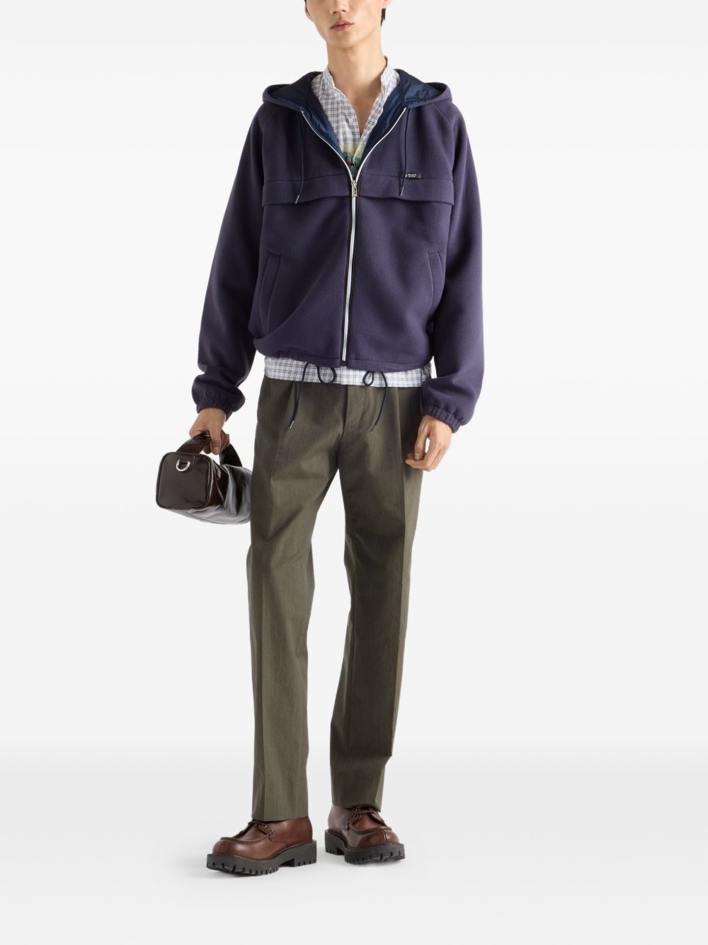 Prada Coats Blue SGD07218XOF0124 (Prada / カジュアルジャケット ) | Prada (プラダ)(3)