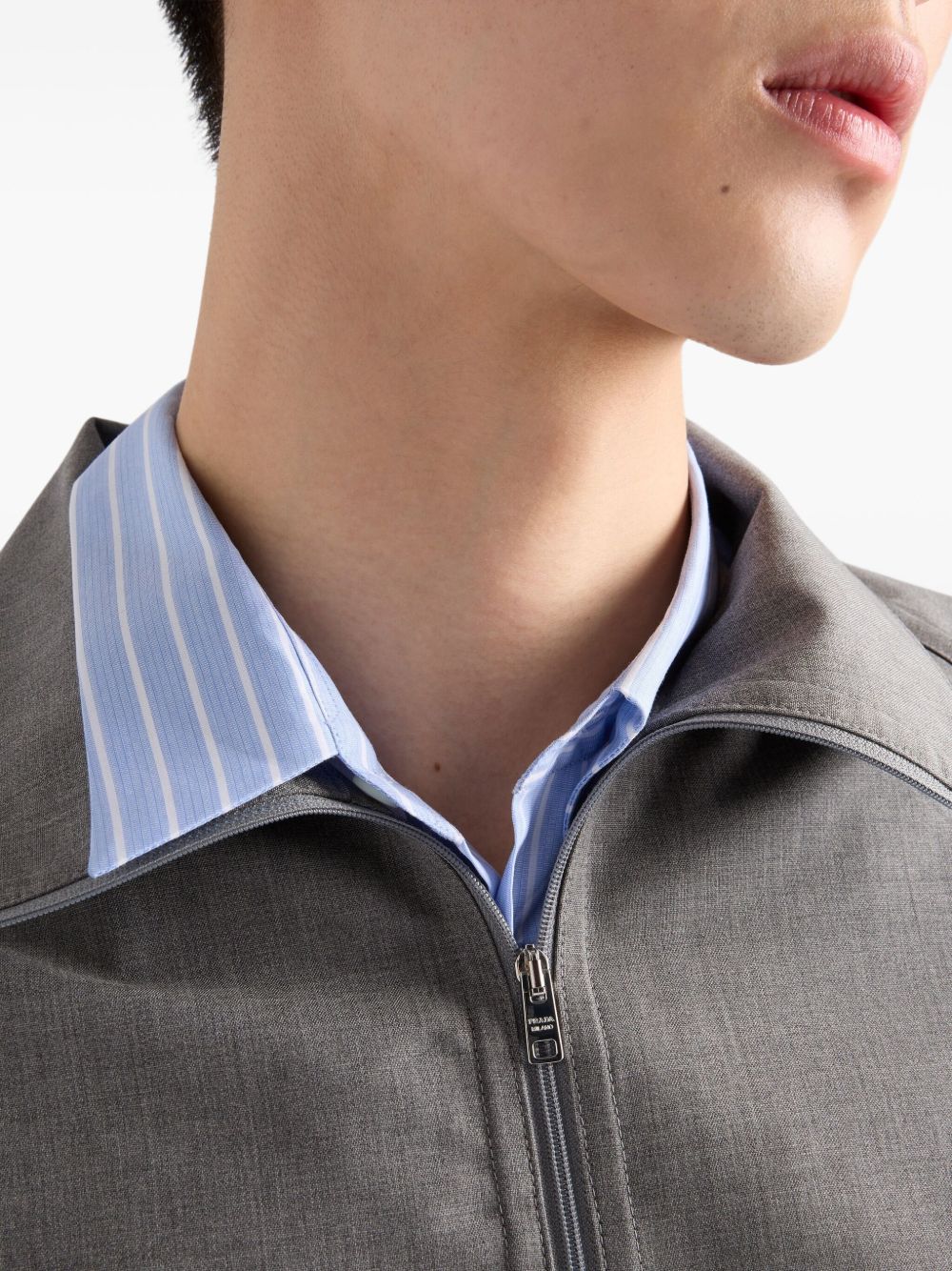 Prada Shirts Clear Blue UCN62717LQF0D9K (Prada / シャツ・ブラウス ) | Prada (プラダ)(4)