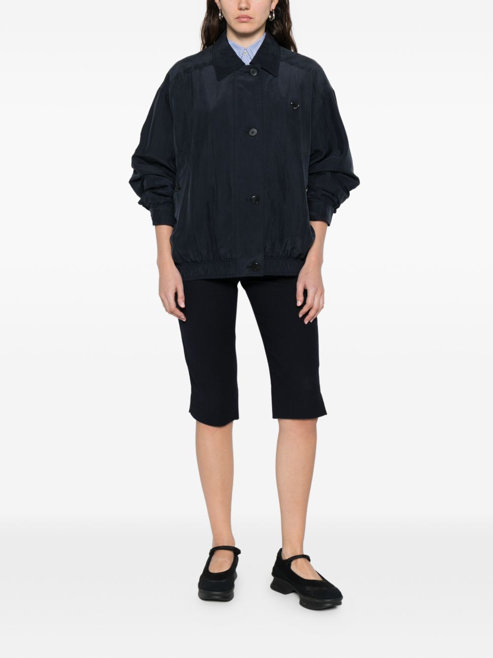 Prada Coats Blue P803118X7F0008 (Prada / カジュアルジャケット ) | Prada (プラダ)(2)