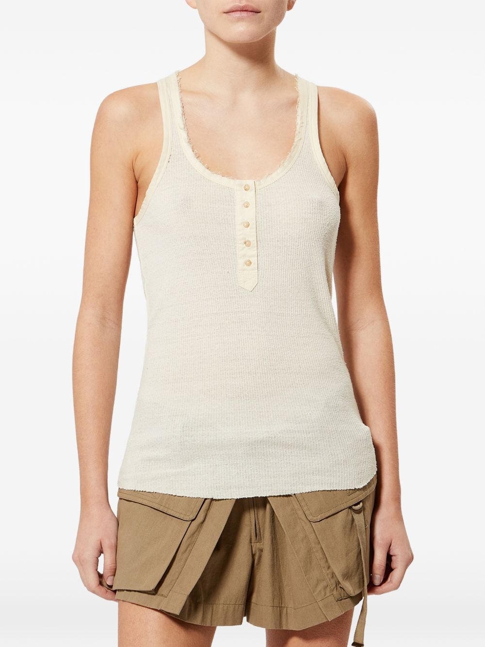 Isabel Marant Top Beige TS0318FAD2K02I23EC (Isabel Marant / タンクトップ・キャミソール ) | Isabel Marant (イザベル マラン)(2)