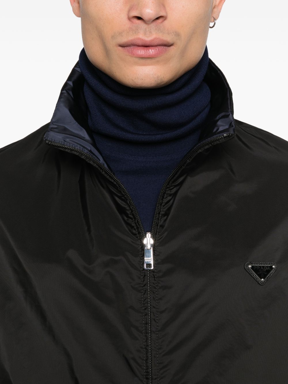 Prada Coats Black SGD1311WQ9F0D9M (Prada / カジュアルジャケット ) | Prada (プラダ)(4)