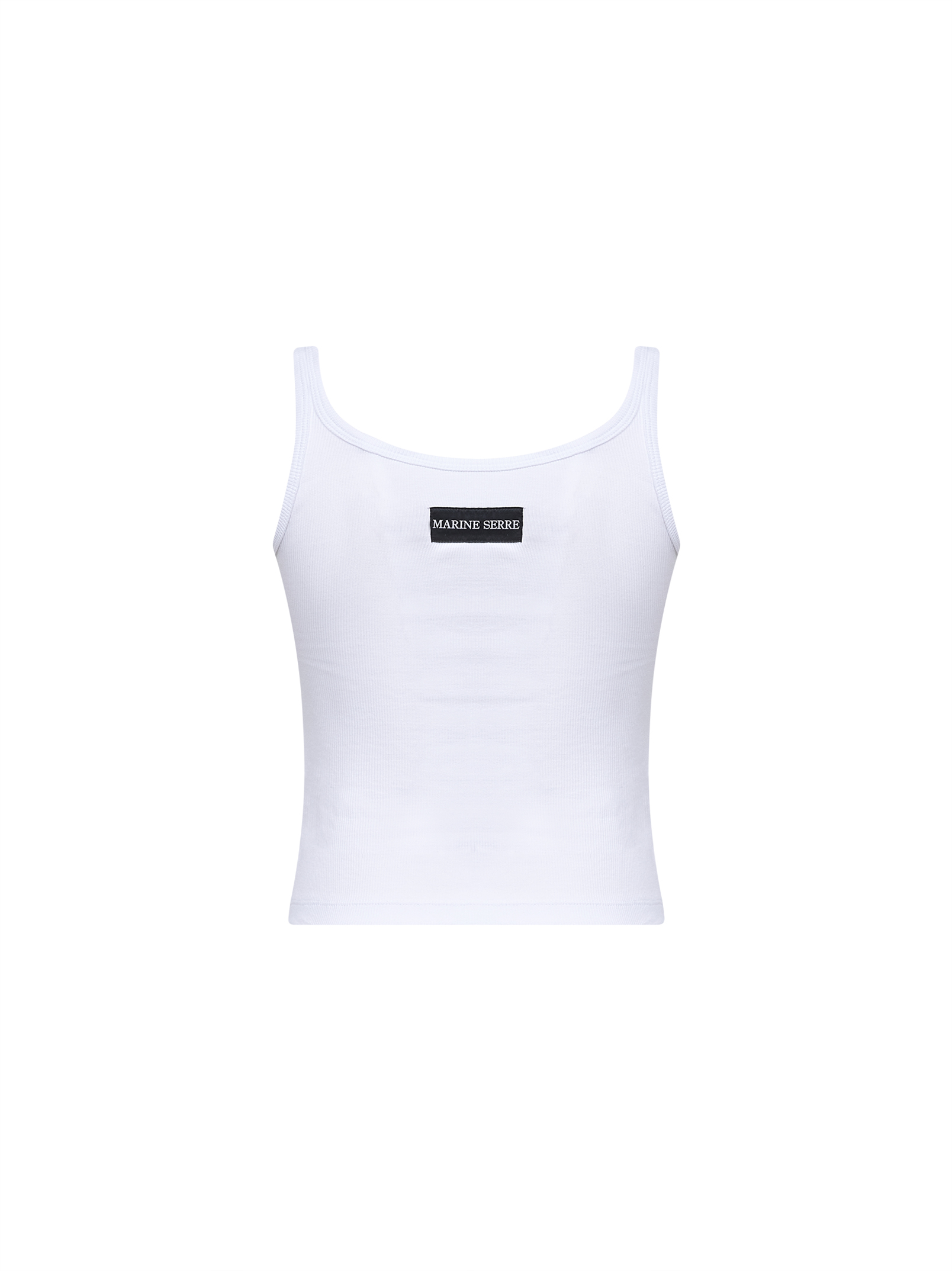 MARINE SERRE Top White WTO507ACJER0011WH10 (MARINE SERRE / タンクトップ・キャミソール ) | MARINE SERRE (マリーン セル)(1)