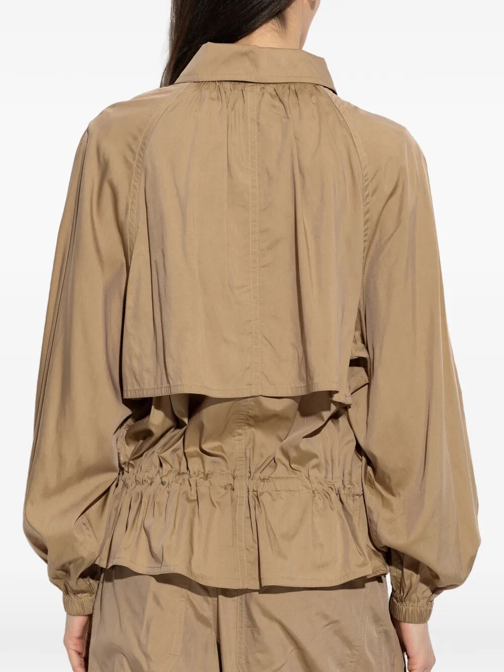 GWENOLA SHORT JACKET IN SATIN TECHNICAL FABRIC VE0514FBD1I03I67KI (Isabel Marant / カジュアルジャケット ) | Isabel Marant (イザベル マラン)(2)