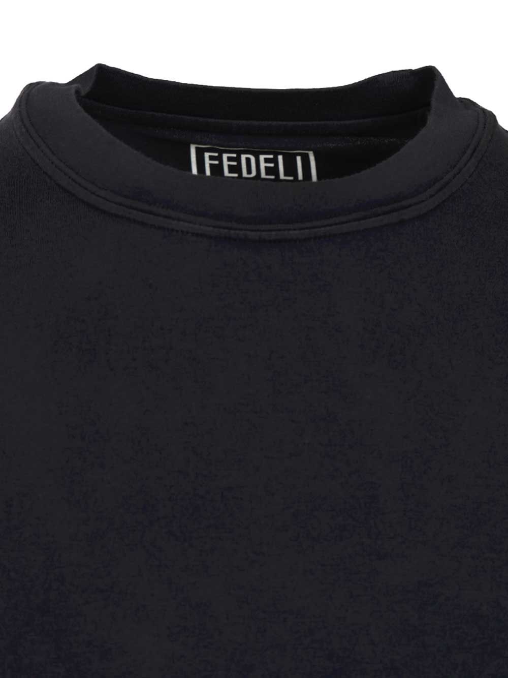 Stretch T-shirt TUD00119828 (FEDELI / Tシャツ・カットソー ) | FEDELI (フェデリ)(2)