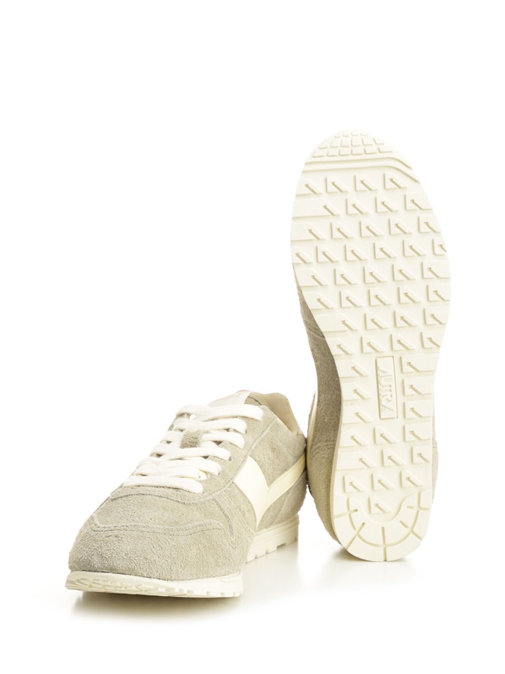 WINDSPIN LOW WOM UB31 SUEDE/LEATHER GRAY GREEN/RUTABAGA WSLWUB31 (AUTRY / スニーカー ) | AUTRY (オートリー)(4)