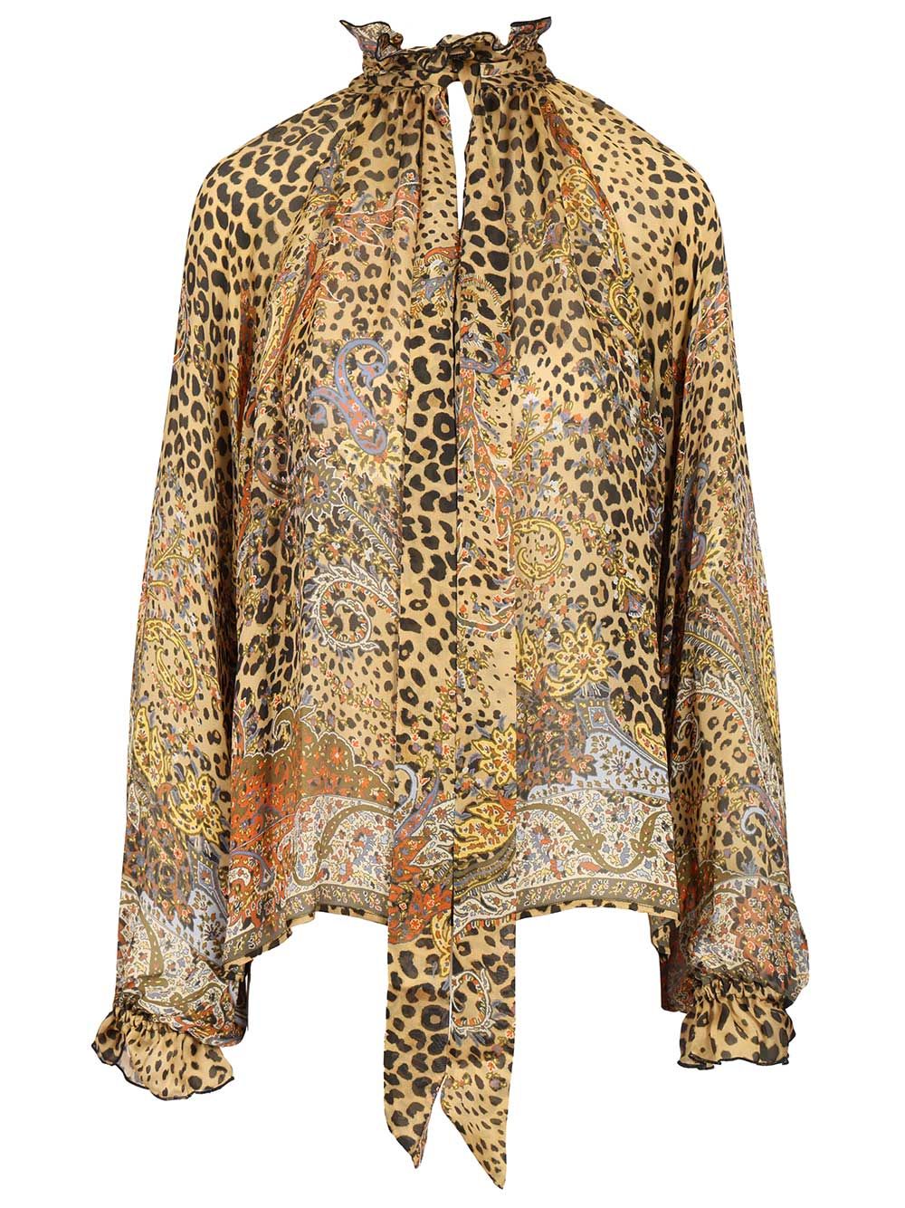 Silk chiffon blouse WRJA0157AKH77X0826 (ETRO / シャツ・ブラウス ) | ETRO (エトロ)