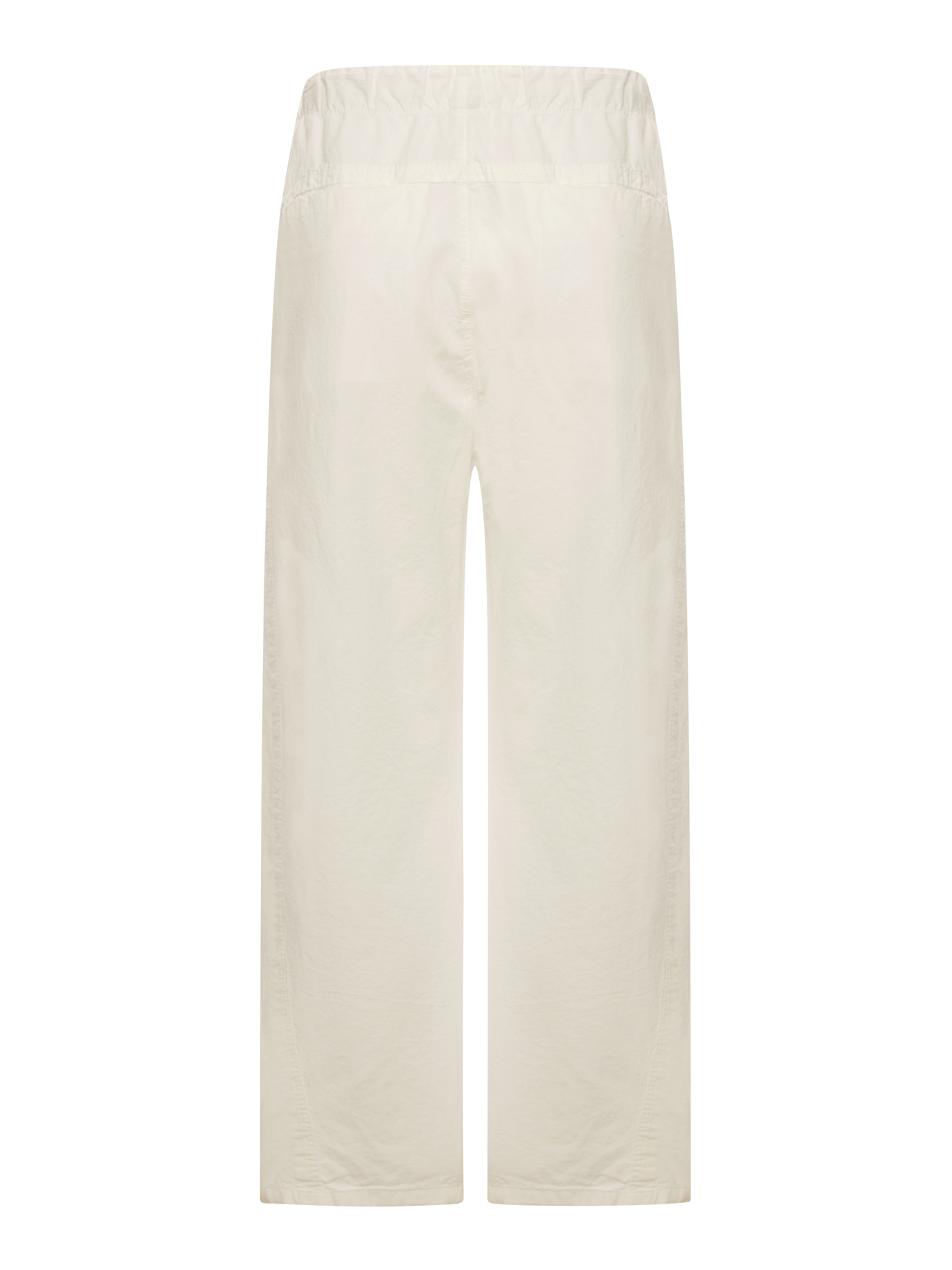 WIDE-LEG LINEN BLEND TROUSERS CFUTRCE141U02 (TRANSIT / パンツ ) | TRANSIT (トランジット)(1)
