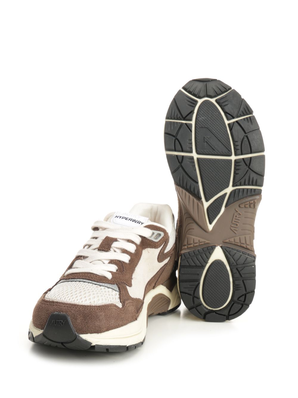 HYPERWAY LOW WOM SA03 SUEDE BICOLOR/MESH SAND/COTTO HYLWSA03 (AUTRY / スニーカー ) | AUTRY (オートリー)(4)