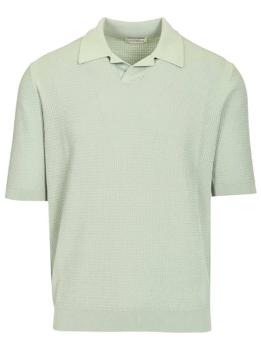 POLO COTONE LAVORATO B2W23114CT412686 (BALLANTYNE / ポロシャツ ) | BALLANTYNE (バランタイン)