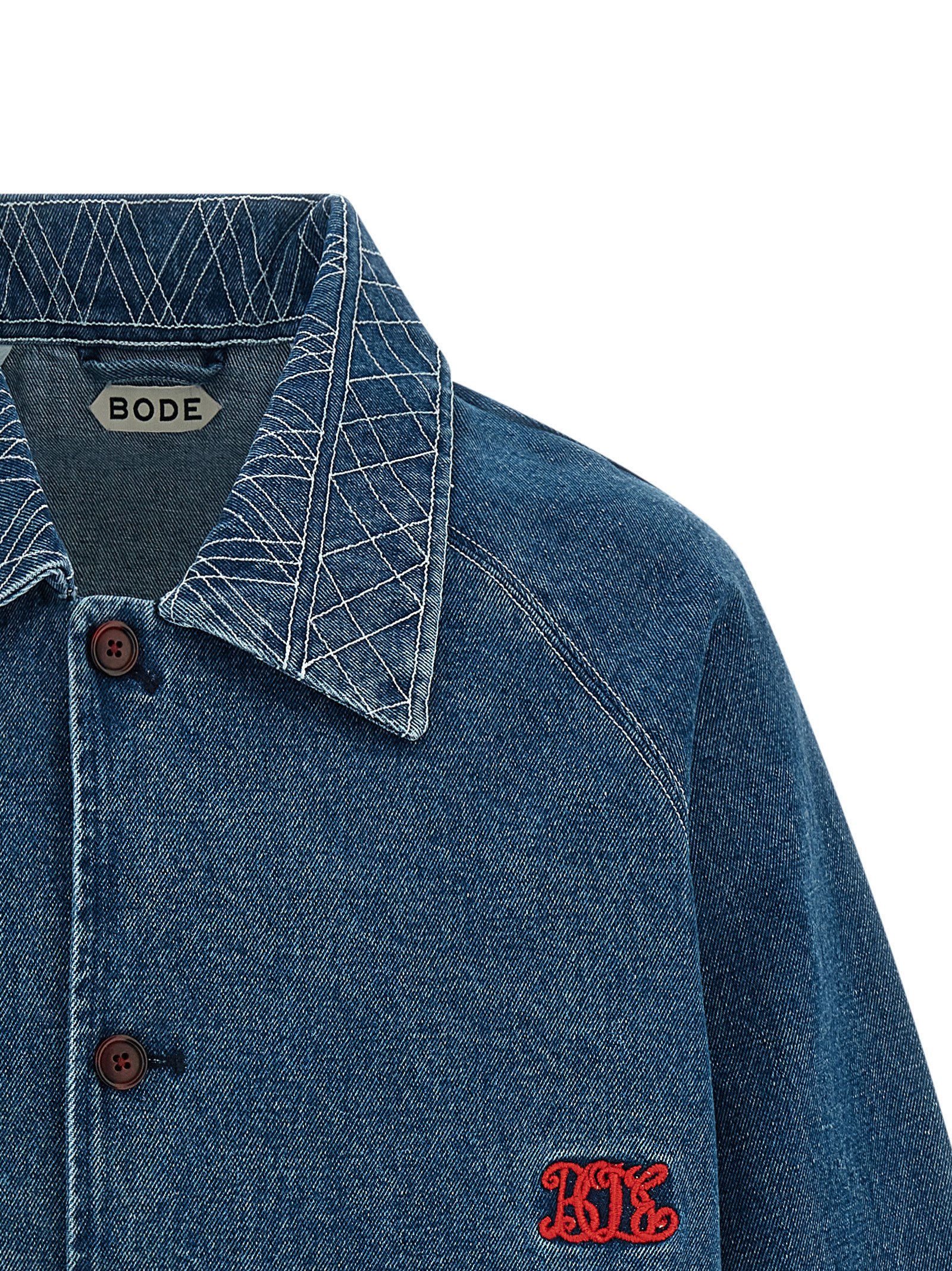 Embroidery denim jacket MRC99JA001INDIGO (BODE / カジュアルジャケット ) | BODE (ボーディ)(2)
