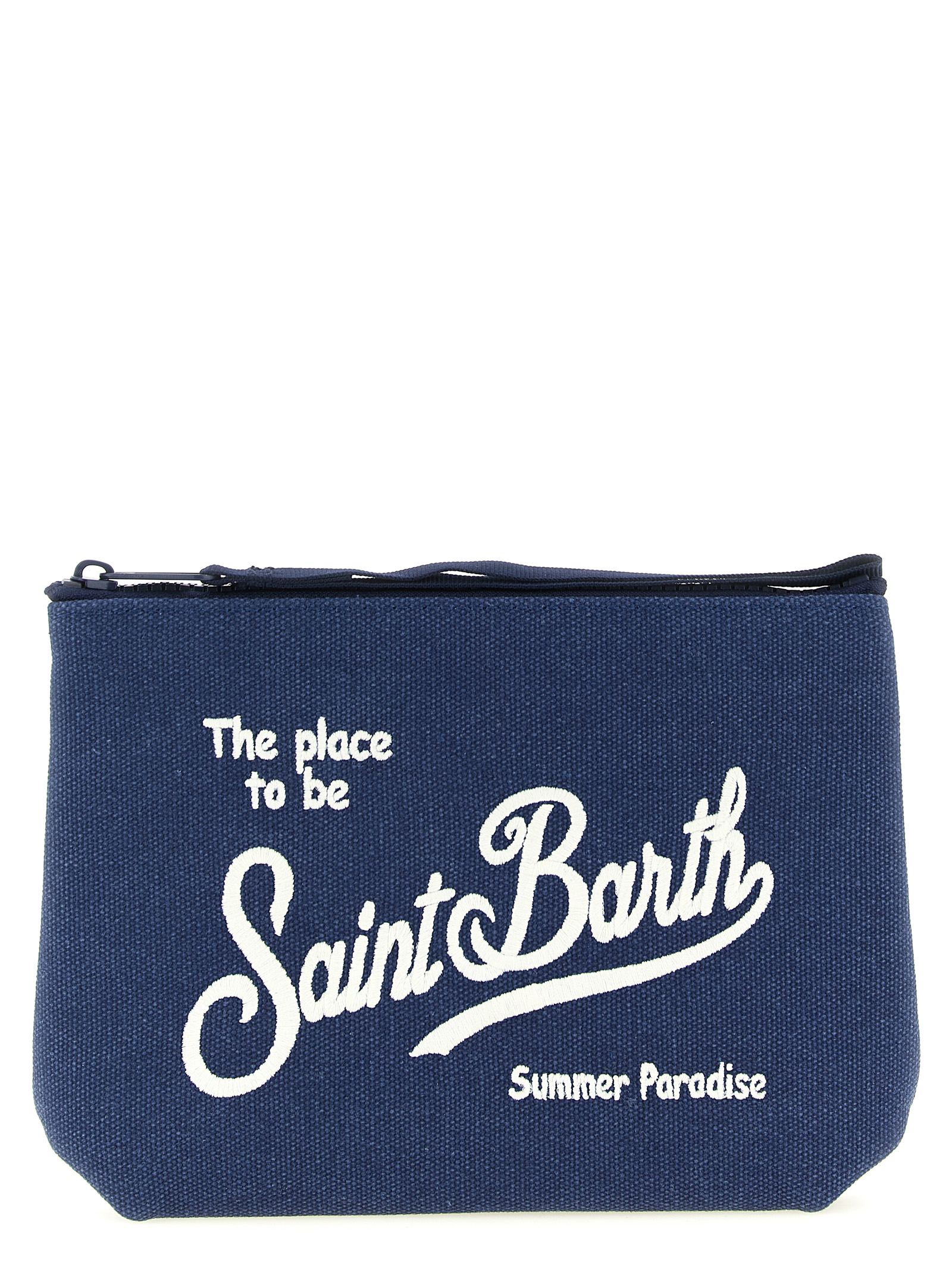 'Aline' clutch ALINECANVAS61EMB (MC2 SAINT BARTH / クラッチバッグ・ポーチ ) | MC2 SAINT BARTH (エムシーツーセイントバース)