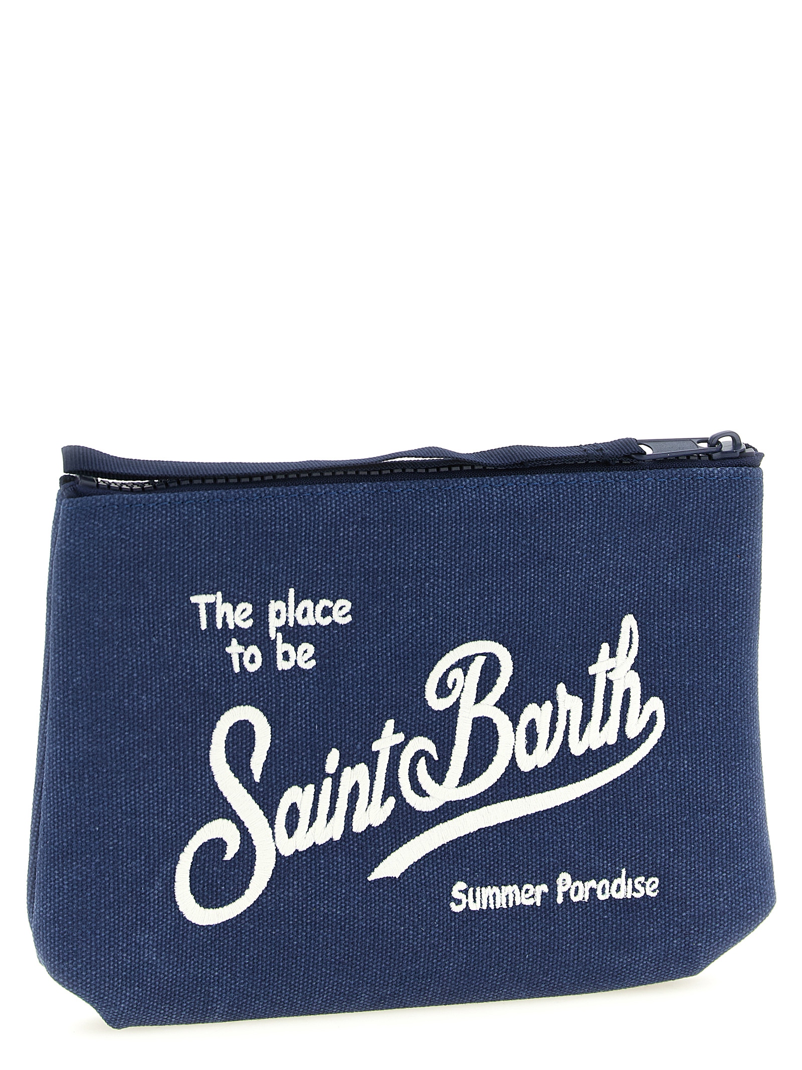 'Aline' clutch ALINECANVAS61EMB (MC2 SAINT BARTH / クラッチバッグ・ポーチ ) | MC2 SAINT BARTH (エムシーツーセイントバース)(1)