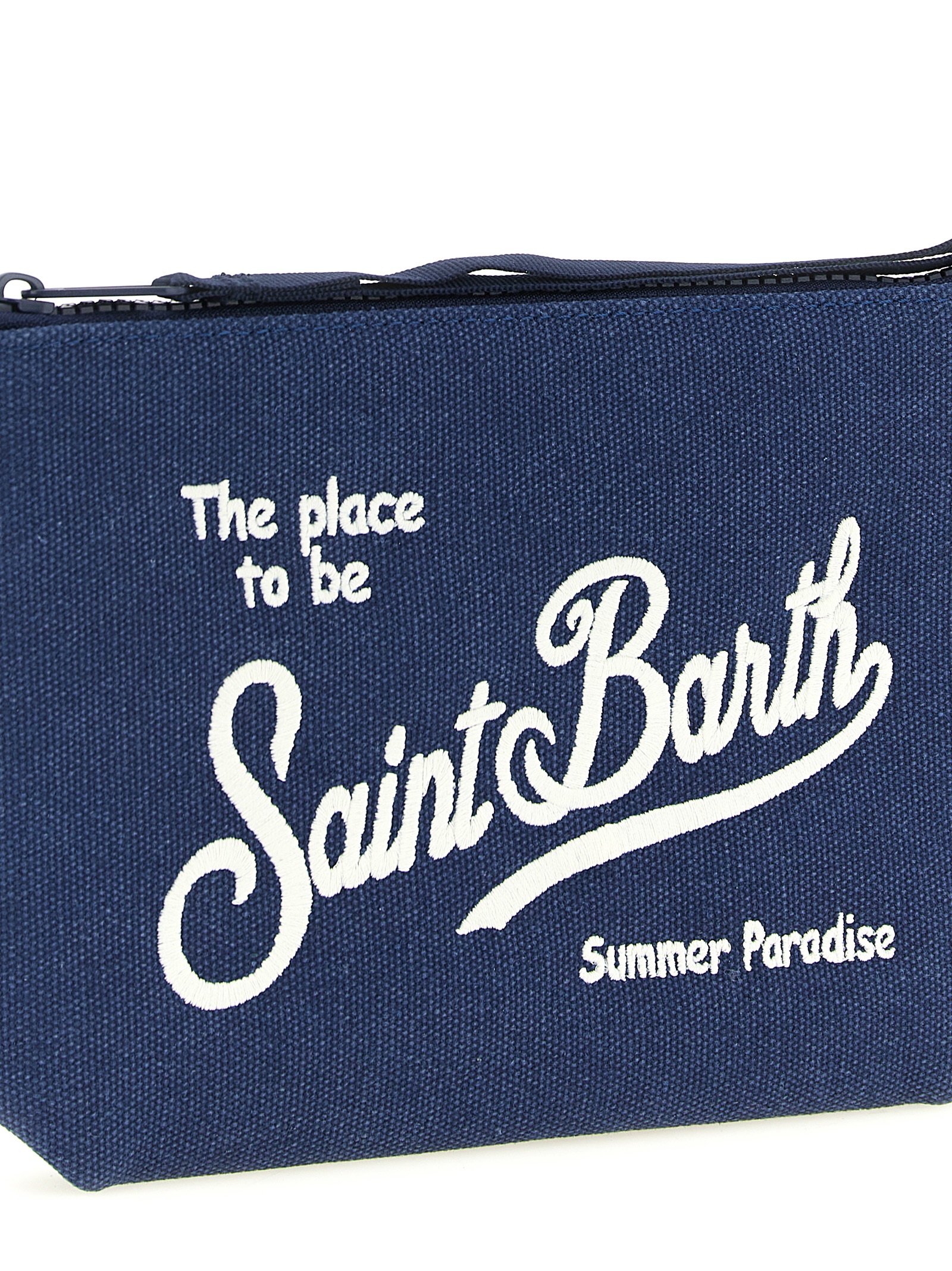 'Aline' clutch ALINECANVAS61EMB (MC2 SAINT BARTH / クラッチバッグ・ポーチ ) | MC2 SAINT BARTH (エムシーツーセイントバース)(2)