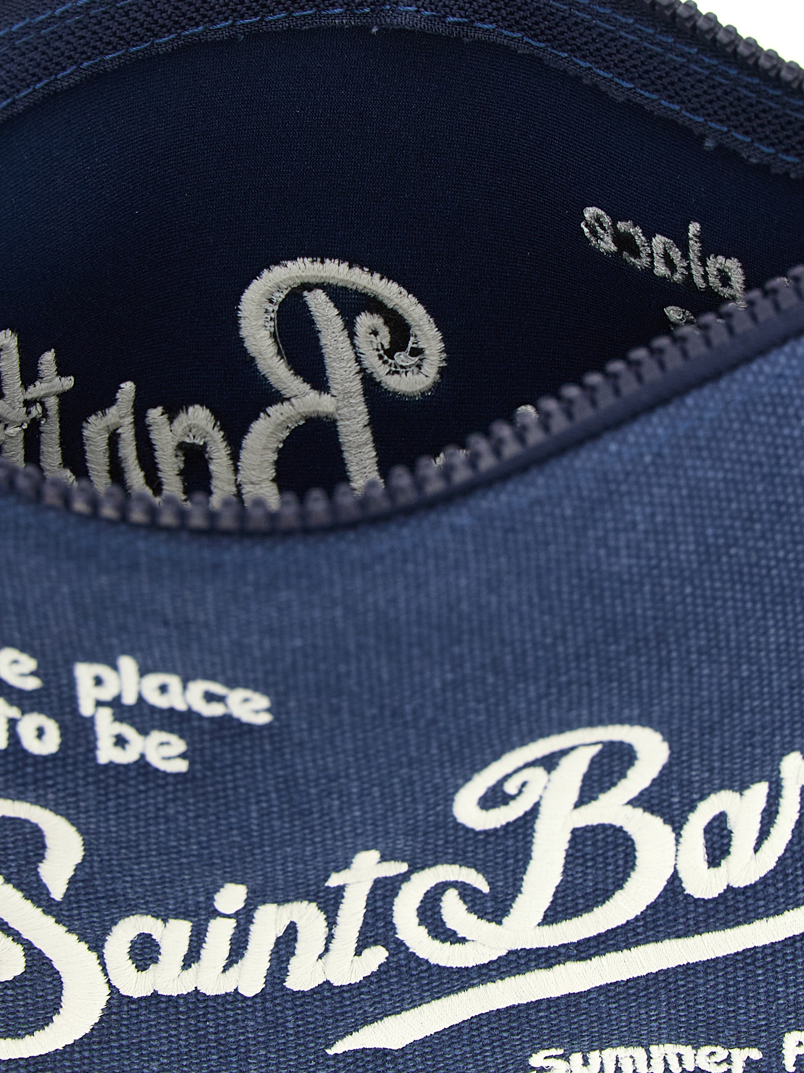 'Aline' clutch ALINECANVAS61EMB (MC2 SAINT BARTH / クラッチバッグ・ポーチ ) | MC2 SAINT BARTH (エムシーツーセイントバース)(3)