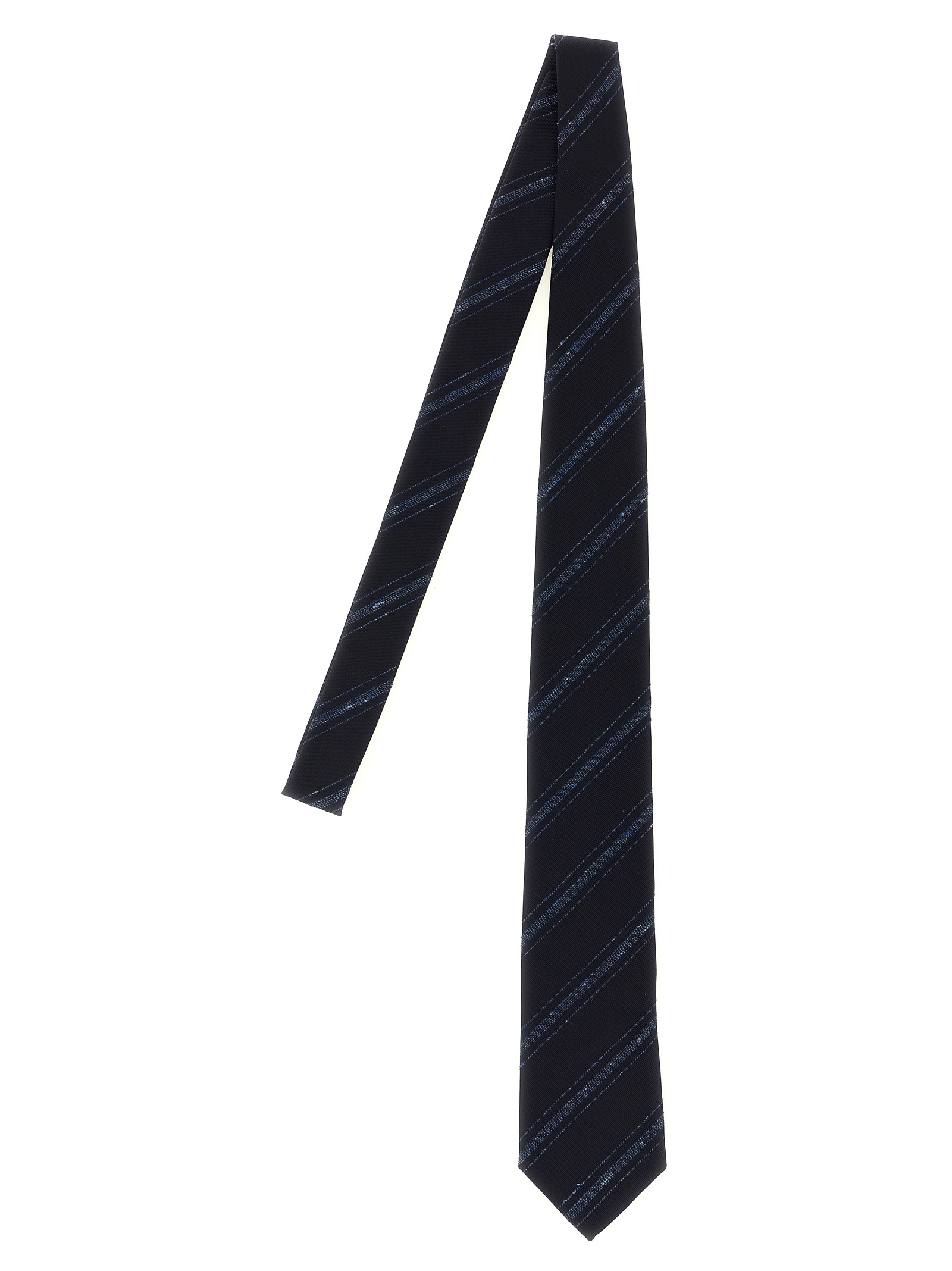 Flamed stripe tie MX8640018C2425 (Brunello Cucinelli / ネクタイ ) | Brunello Cucinelli (ブルネロ・クチネリ)