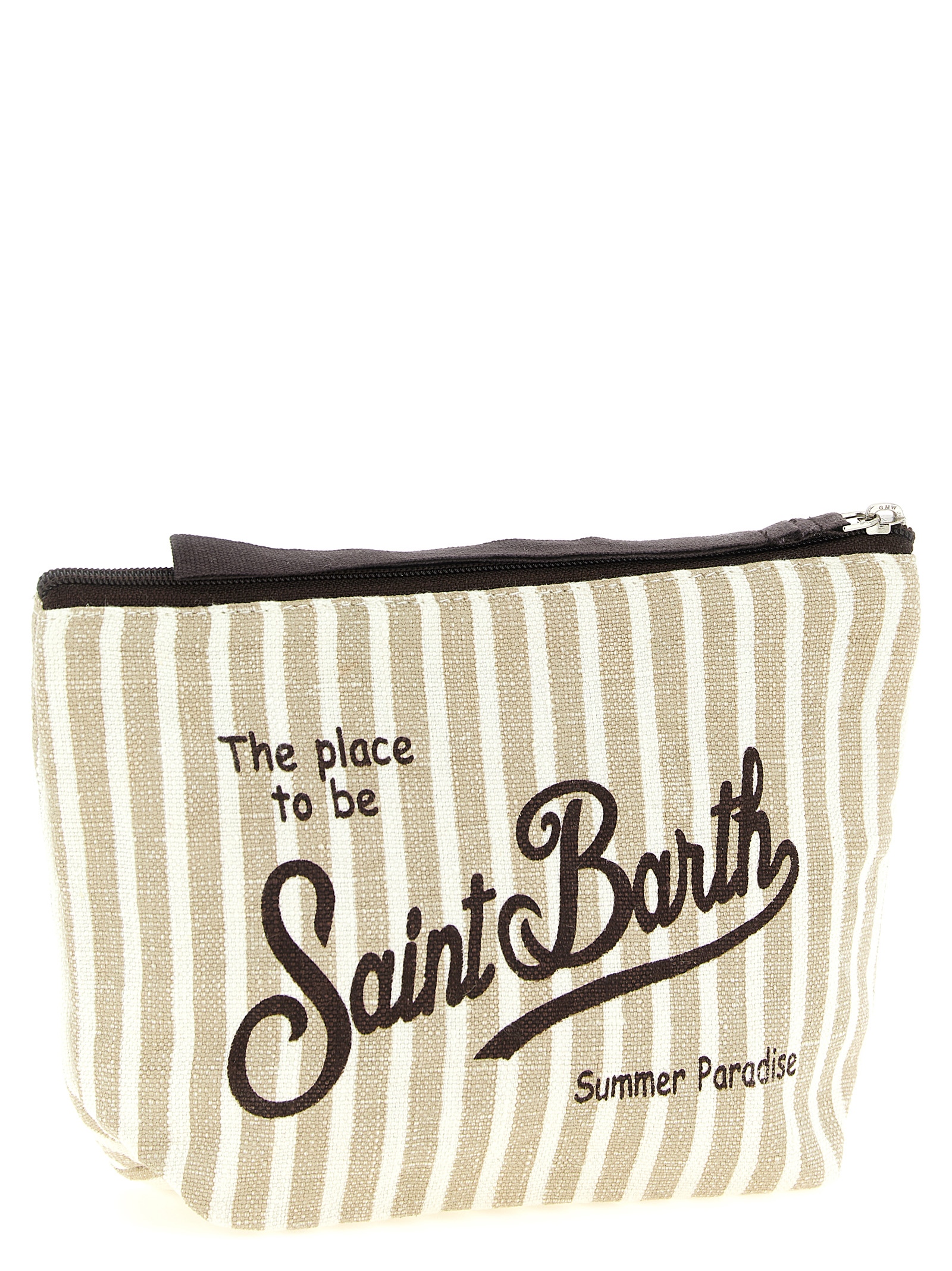 'Aline' clutch ALINELINENLINENSTRIPESV11 (MC2 SAINT BARTH / クラッチバッグ・ポーチ ) | MC2 SAINT BARTH (エムシーツーセイントバース)(1)