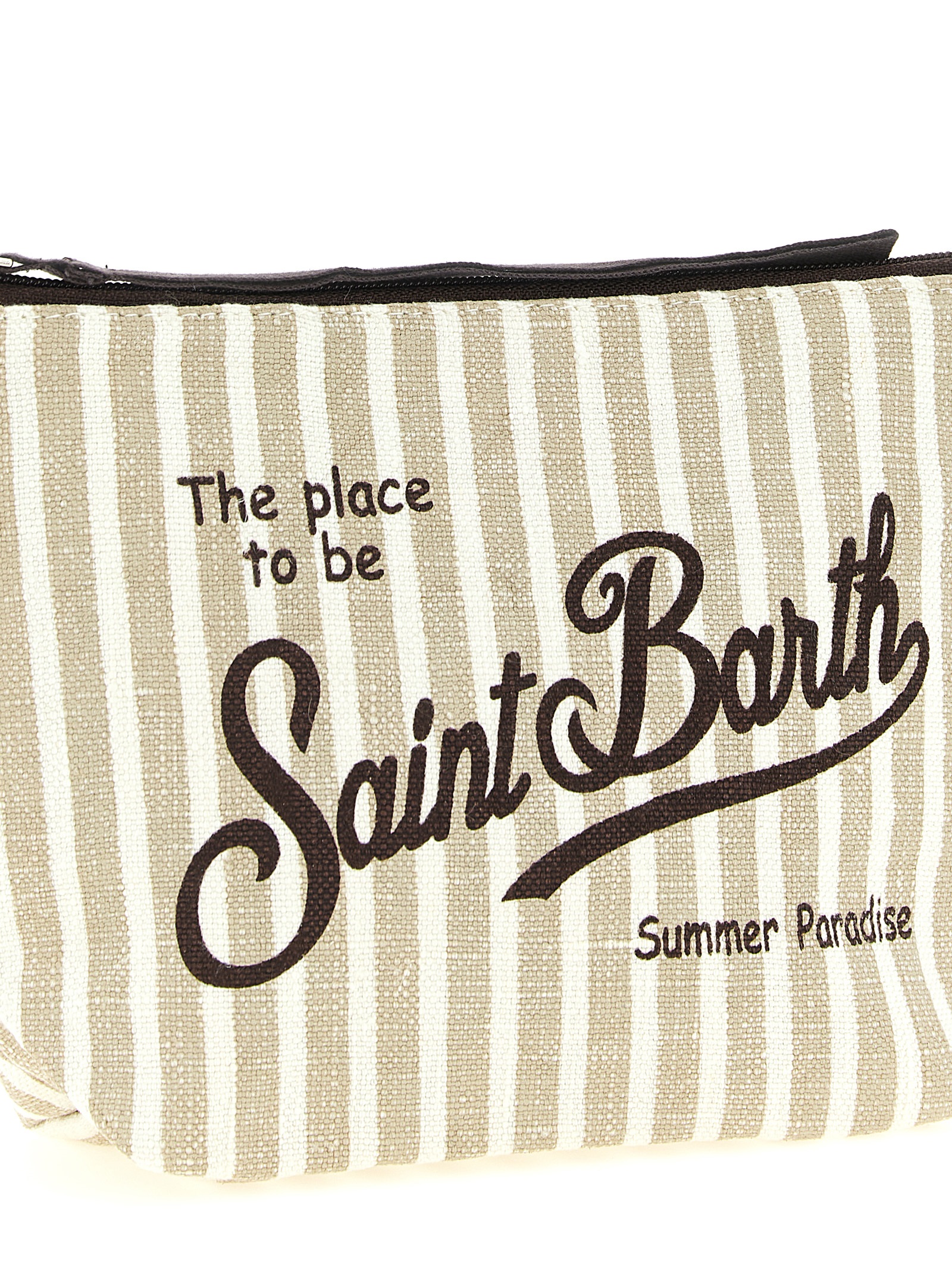 'Aline' clutch ALINELINENLINENSTRIPESV11 (MC2 SAINT BARTH / クラッチバッグ・ポーチ ) | MC2 SAINT BARTH (エムシーツーセイントバース)(2)