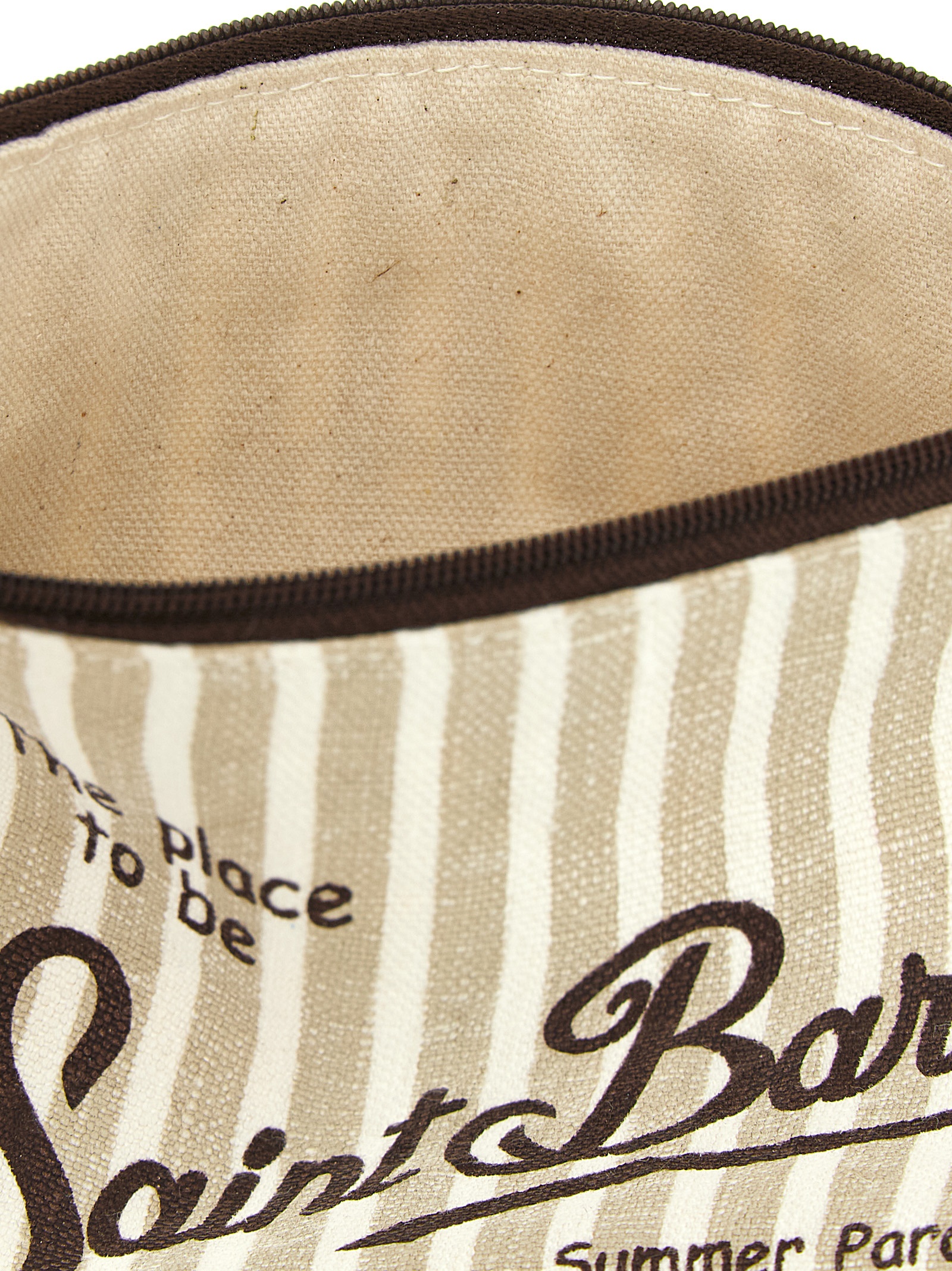 'Aline' clutch ALINELINENLINENSTRIPESV11 (MC2 SAINT BARTH / クラッチバッグ・ポーチ ) | MC2 SAINT BARTH (エムシーツーセイントバース)(3)