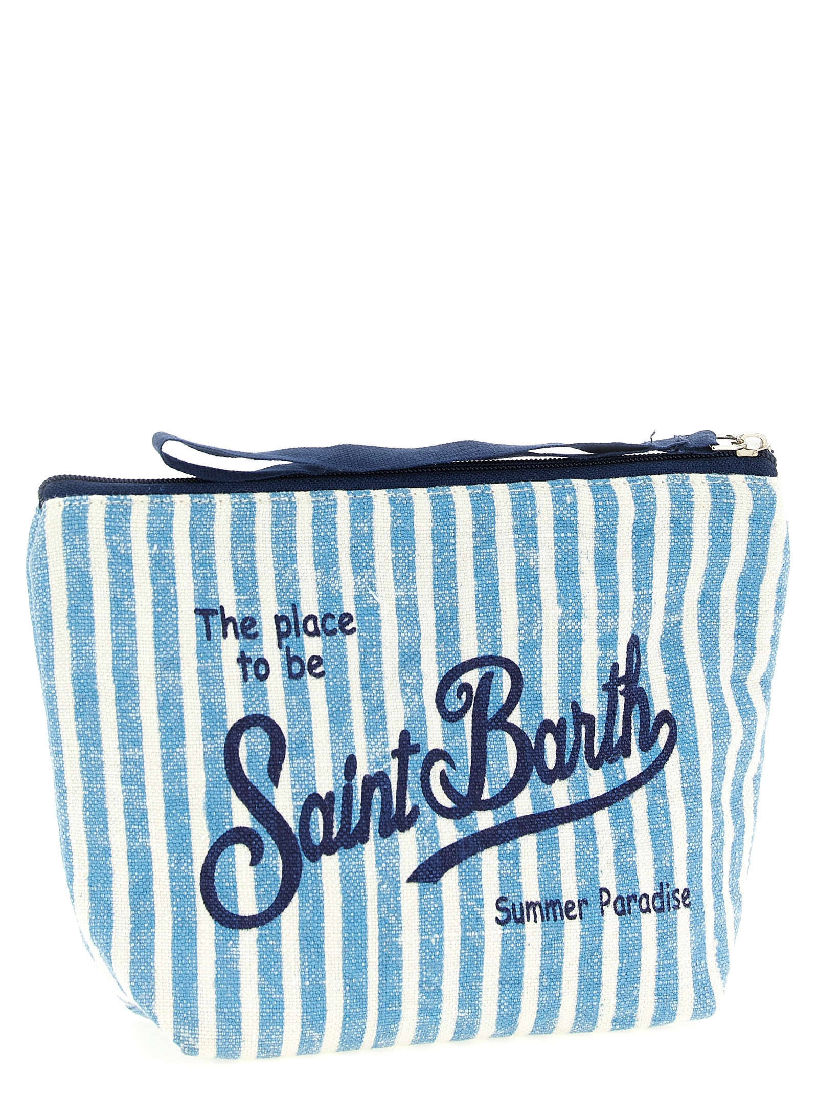 'Aline' clutch ALINELINENLINENSTRIPESV31 (MC2 SAINT BARTH / クラッチバッグ・ポーチ ) | MC2 SAINT BARTH (エムシーツーセイントバース)(1)